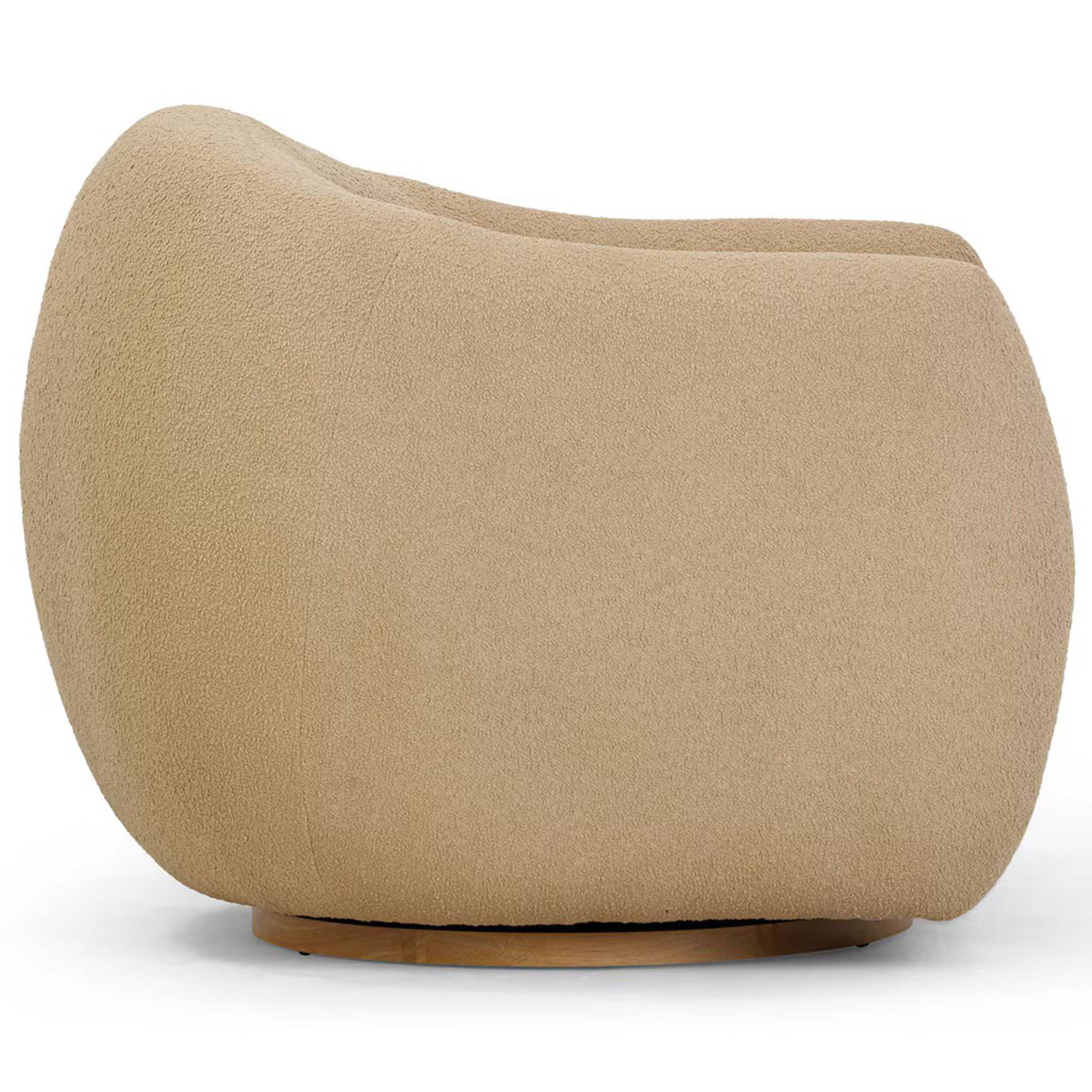 Judy Swivel Chair, Honey - Image 3
