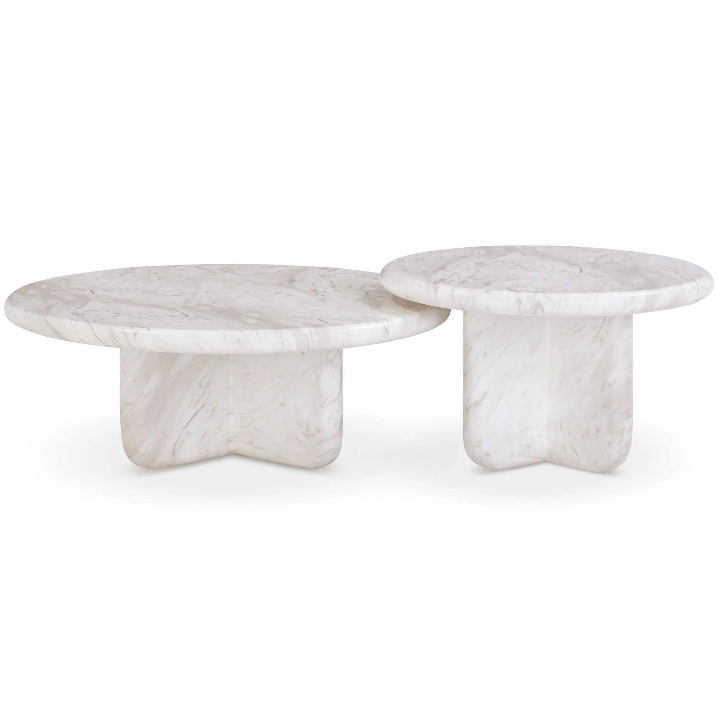Juju Nesting Coffee Table, Marble Finish - Image 12