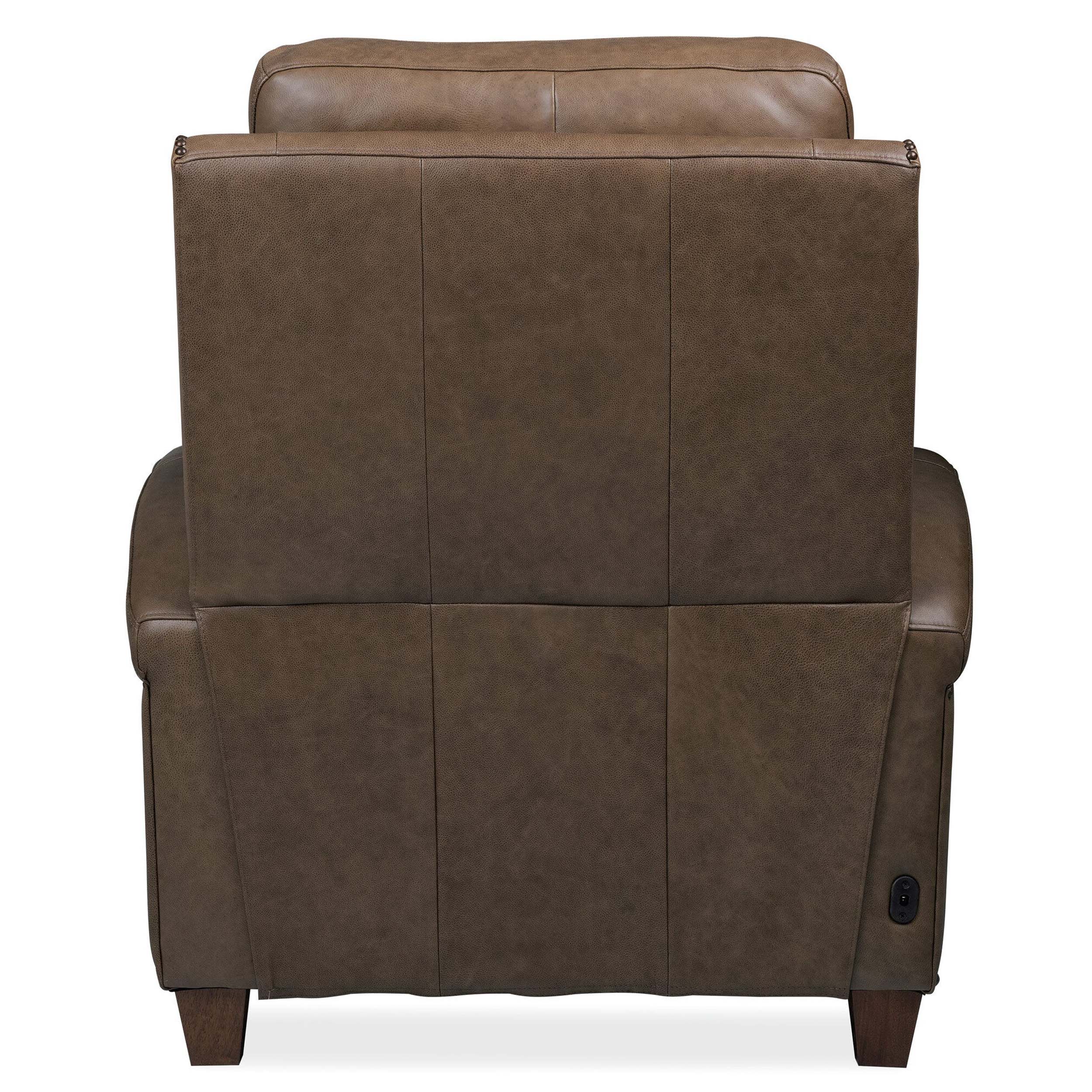 Julian Zero Gravity Power Leather Recliner, Rowe Chocolate - Image 4