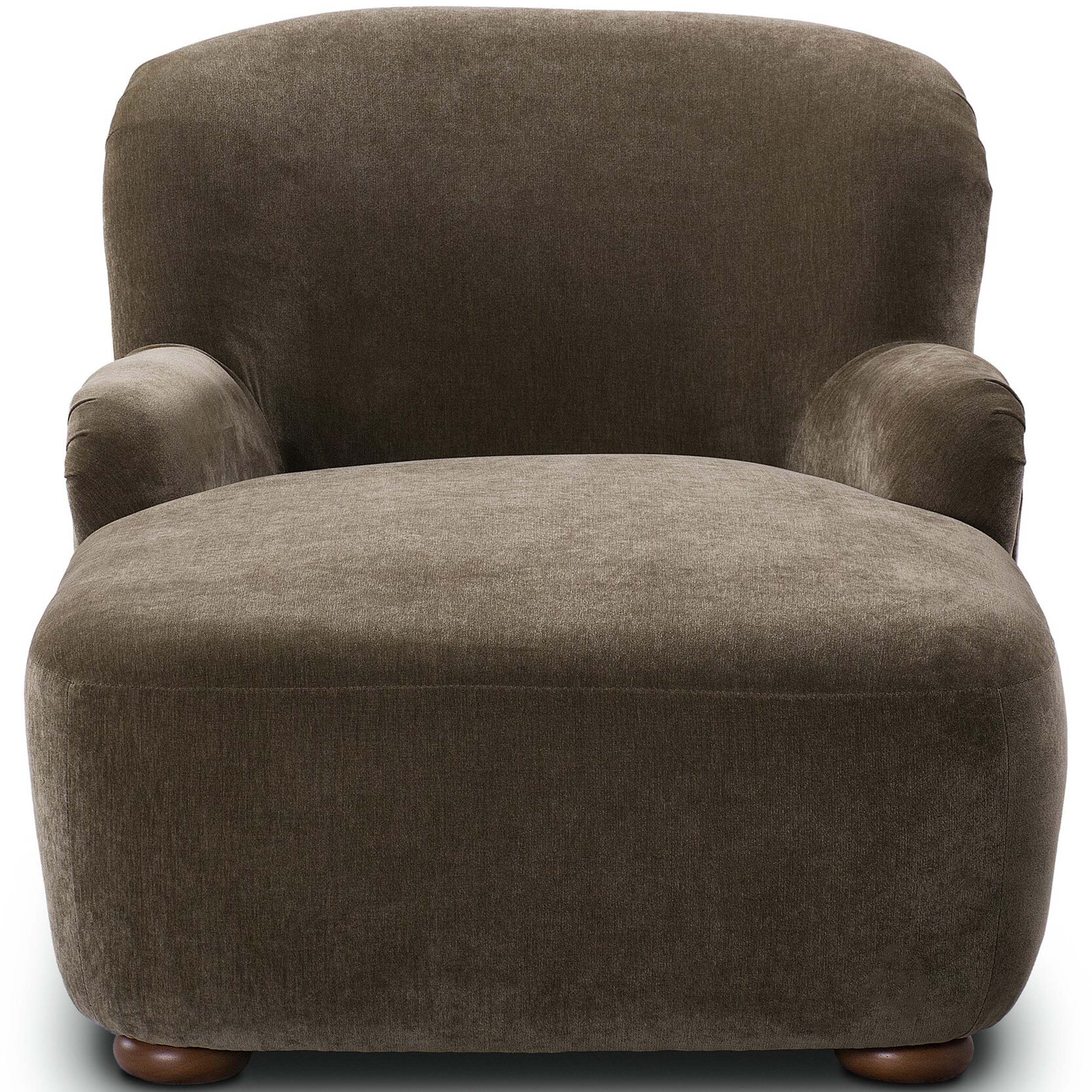 Kadon Chaise Lounge, Malmo Olive by Four Hands - Image 2