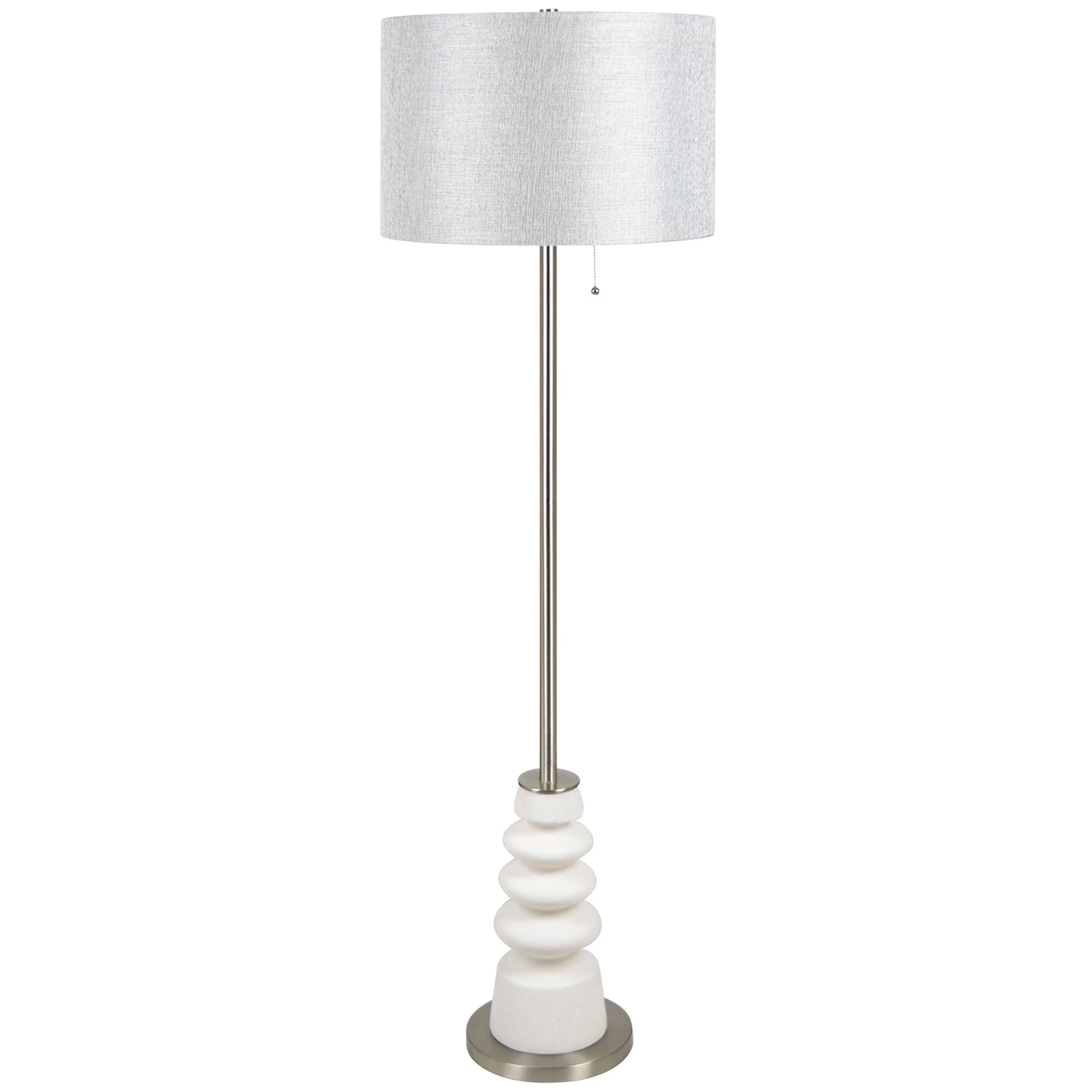 Kaiya Floor Lamp, Off-White