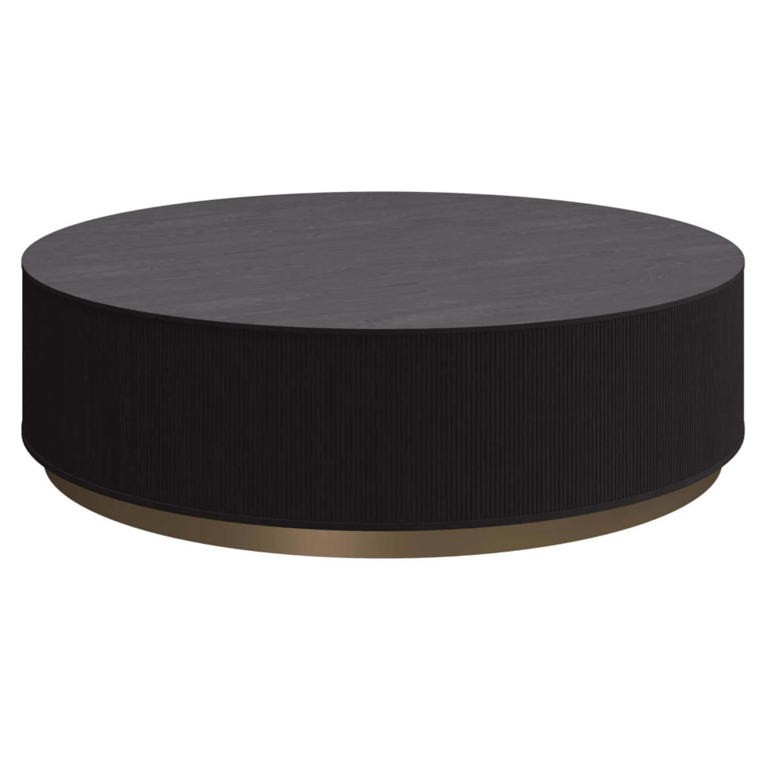 Kalla Round Coffee Table Round, Charcoal