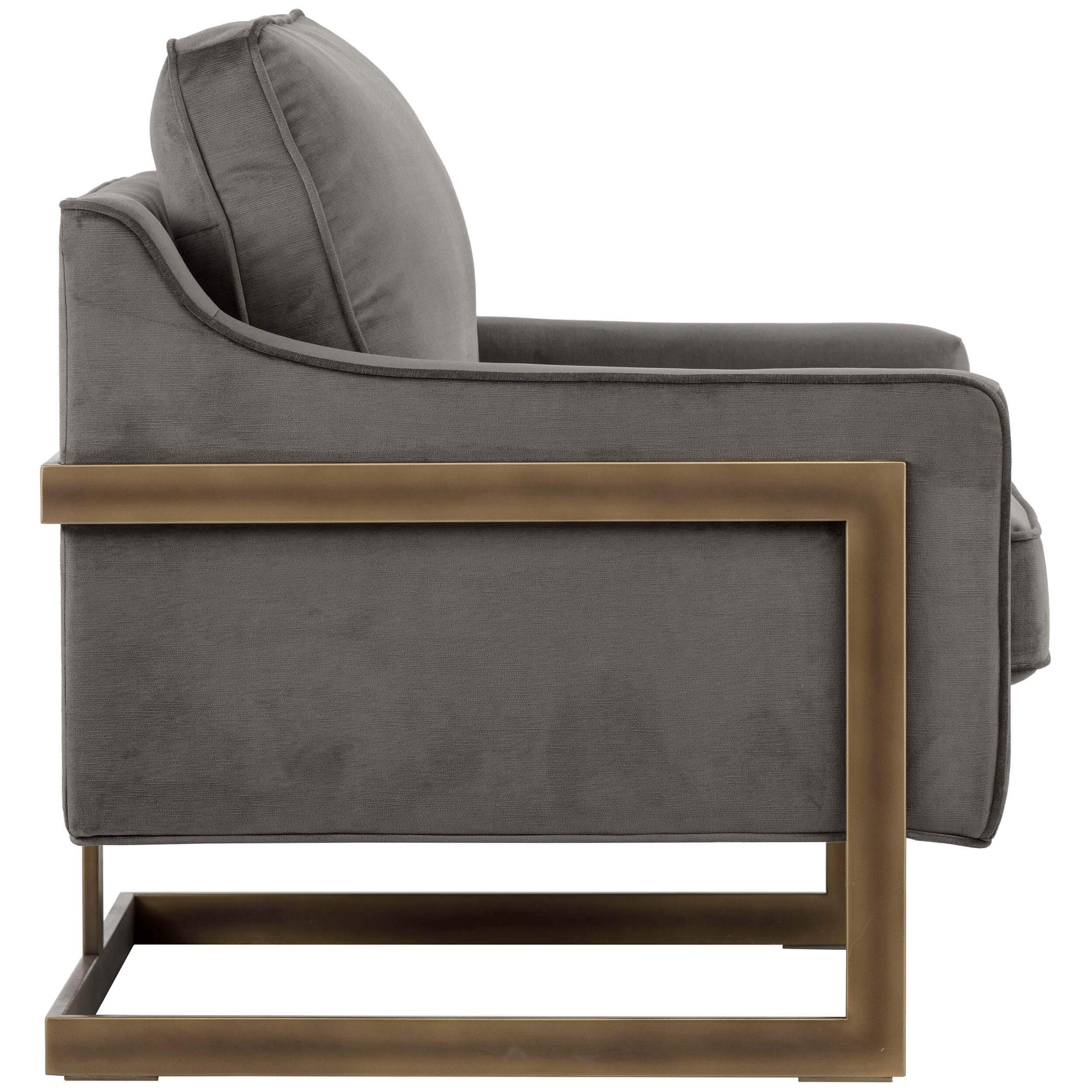 Kalmin Chair, Rustic Bronze, Pimlico Pebble - Image 3