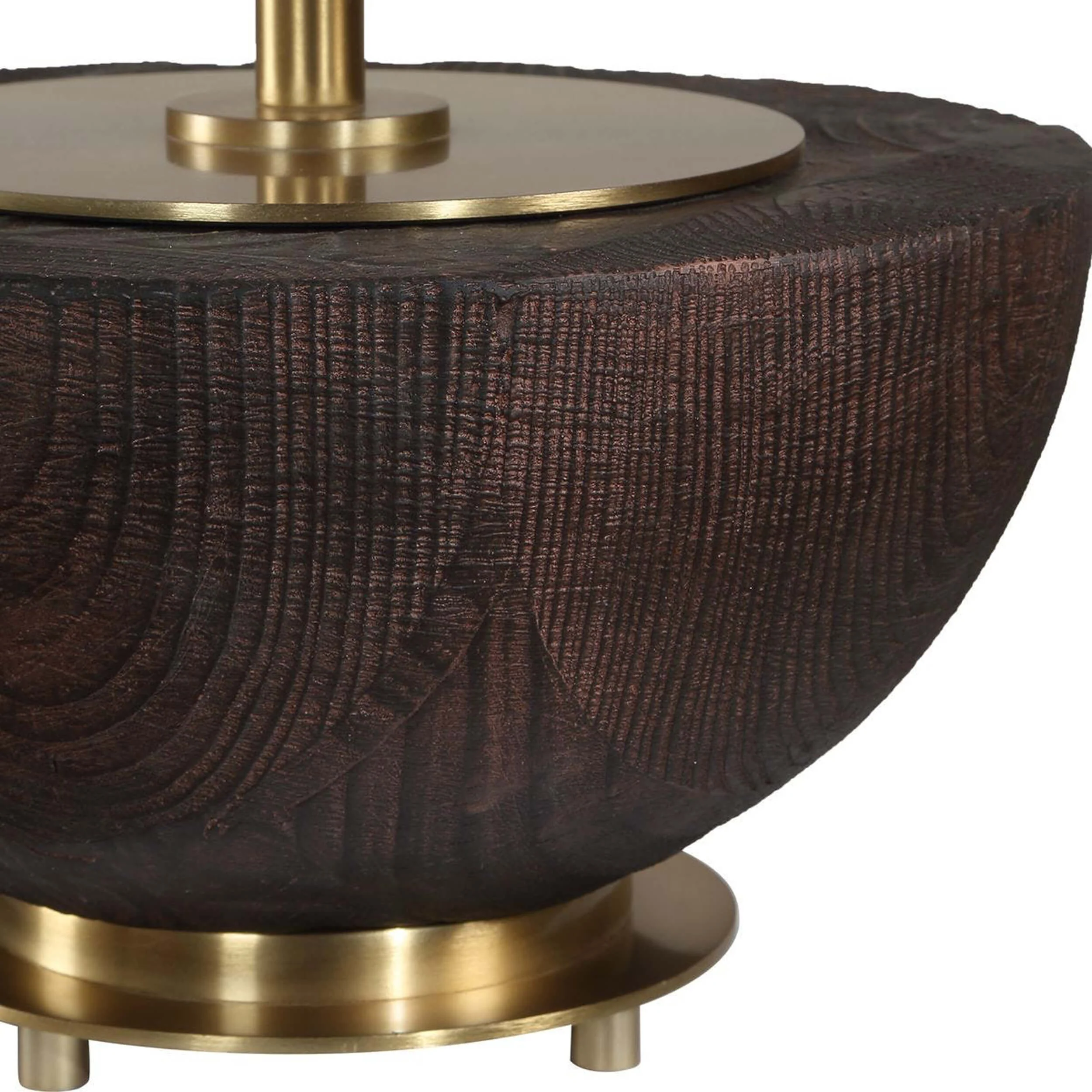 Kalo Table Lamp, Mahogany - Image 3