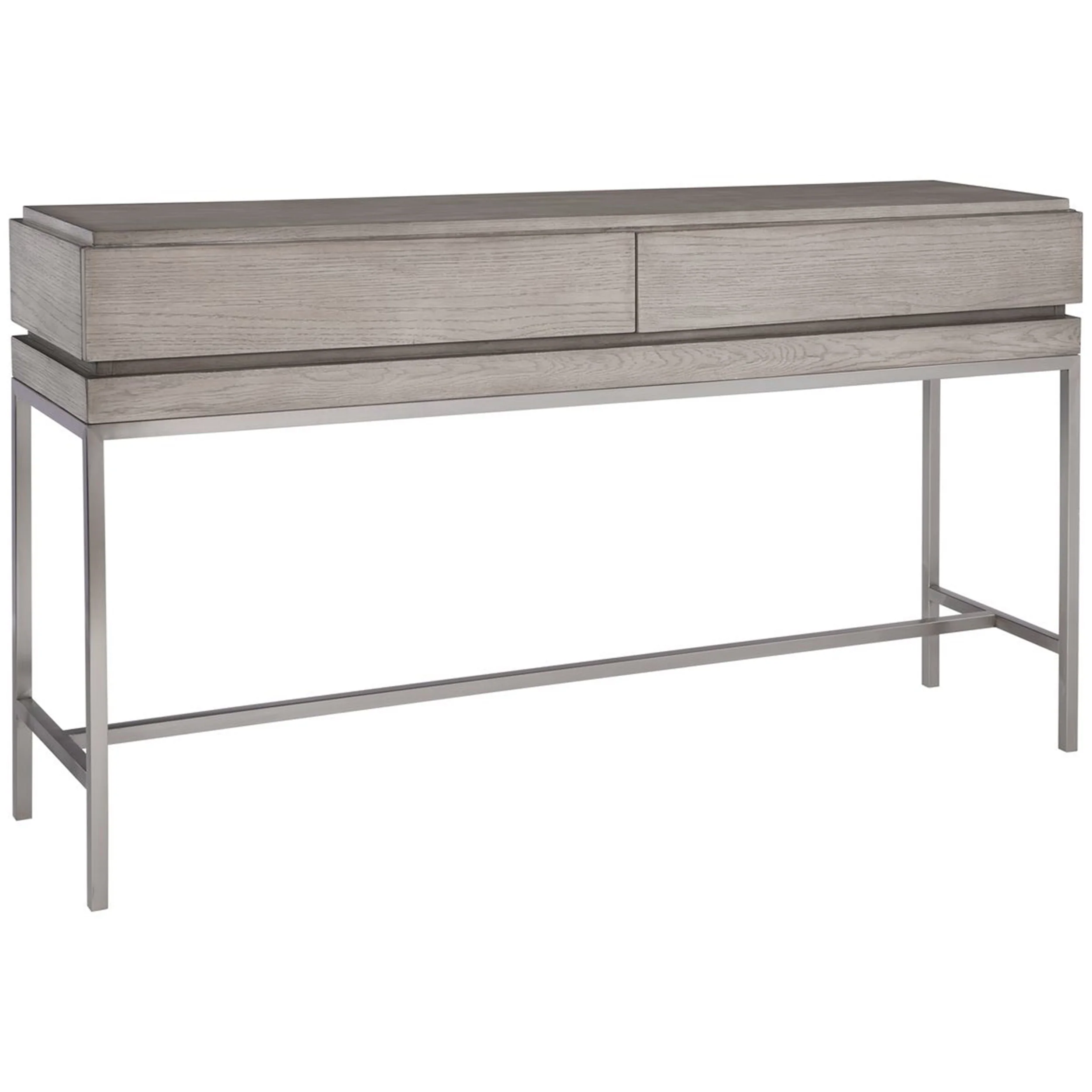 Kamala Console Table, Light Mushroom