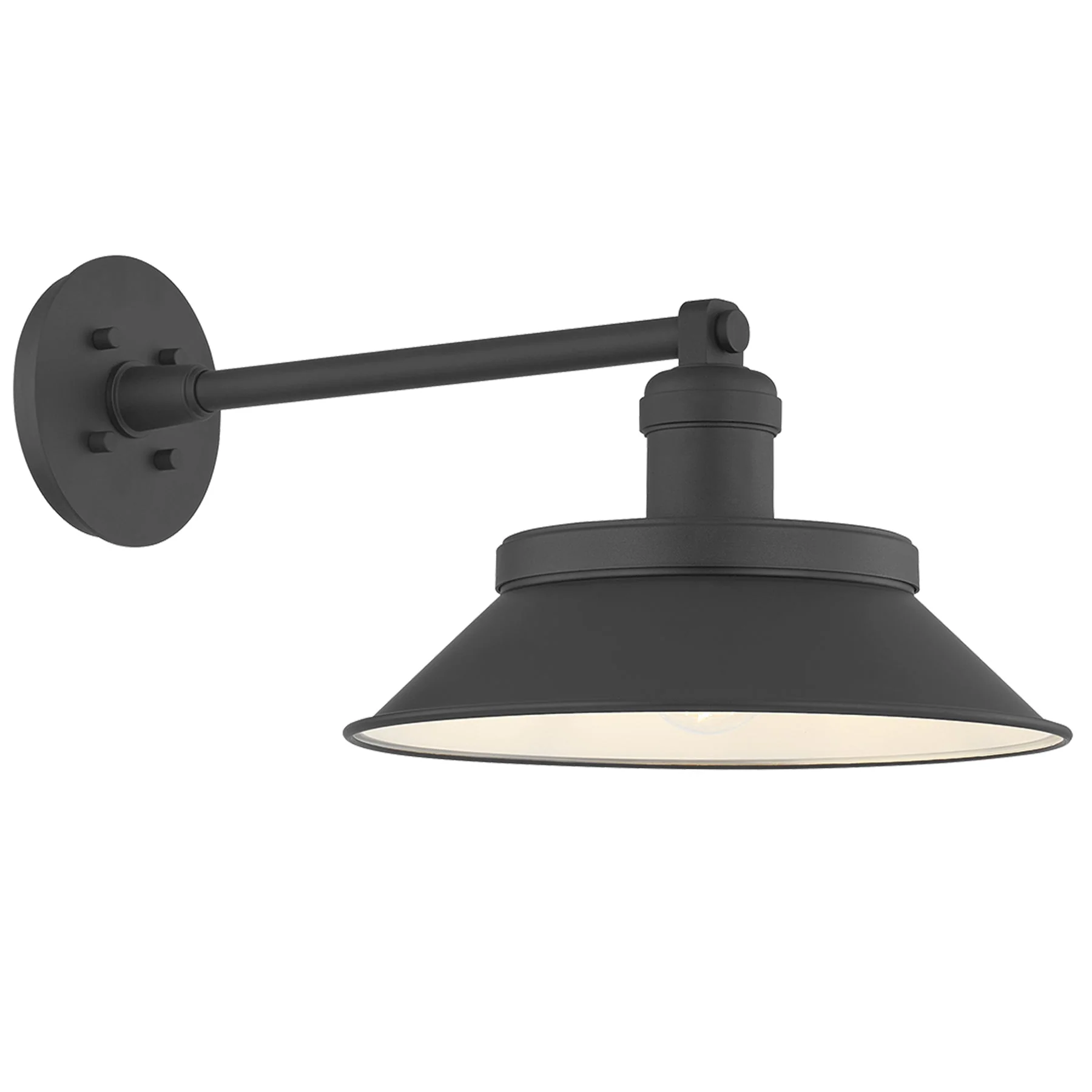 Kaspars Pendant, Textured Black/Soft Black