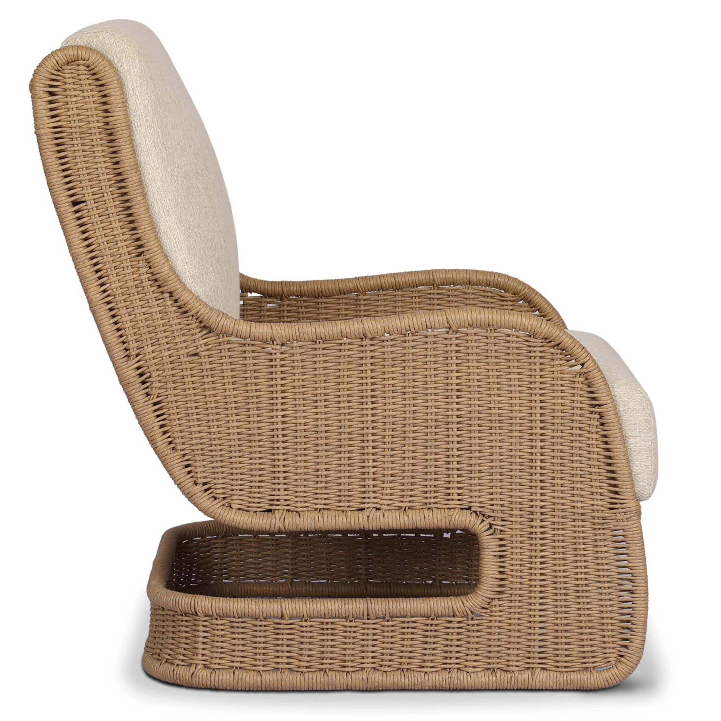 Katrine Outdoor Chair, Concha Beige by Four Hands - Image 3