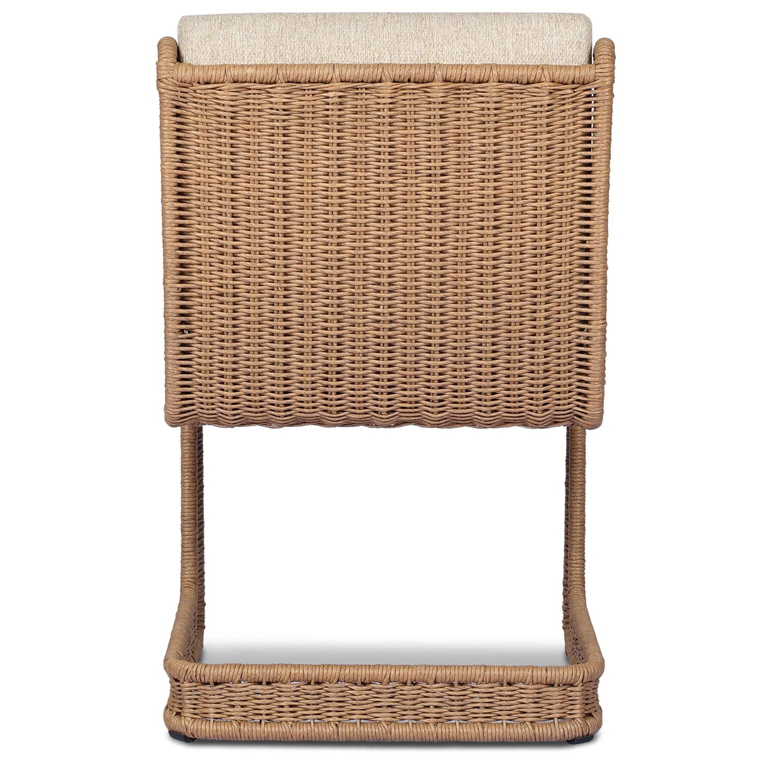 Katrine Outdoor Dining Chair, Concha Beige by Four Hands - Image 4
