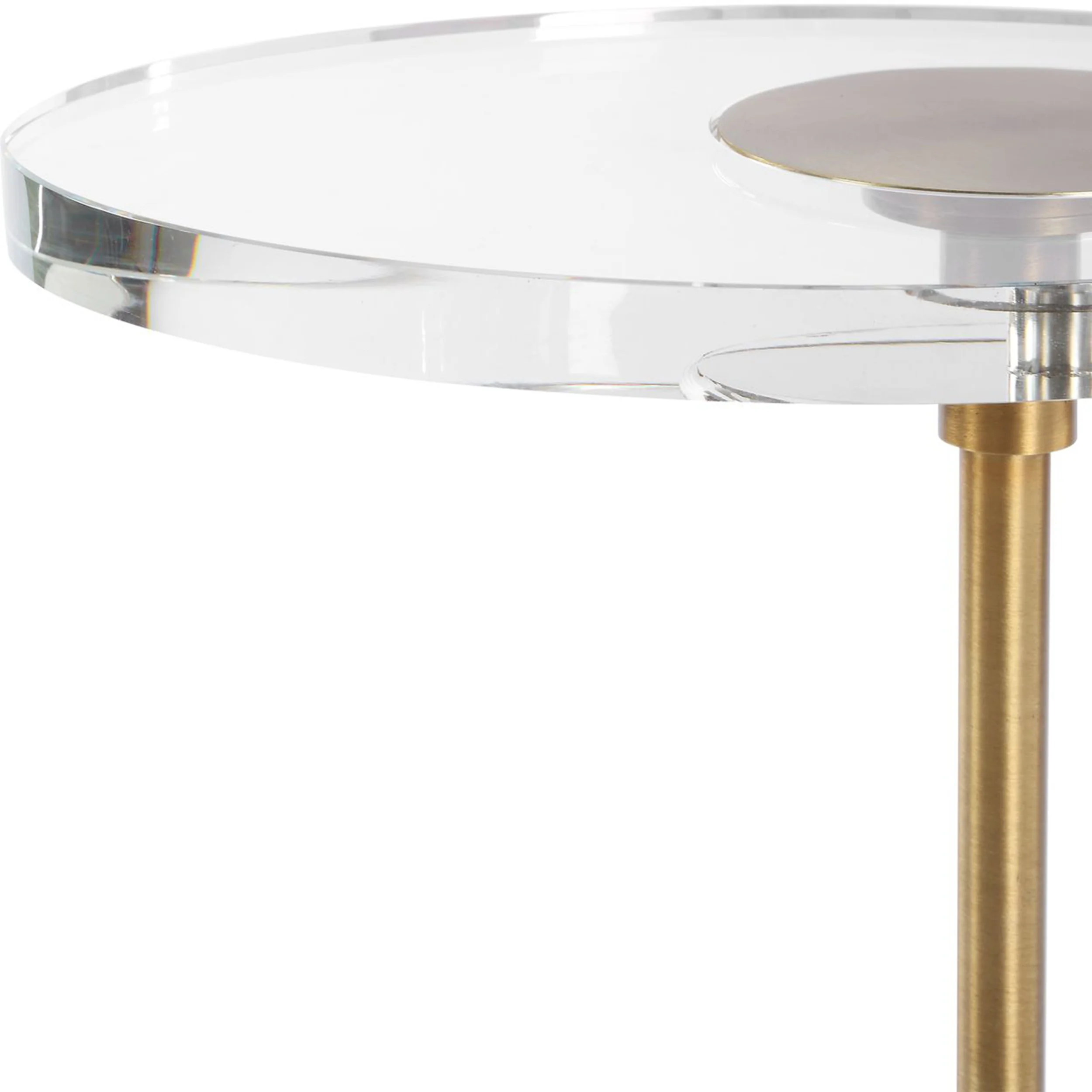 Kaufman Accent Table, Black/Gold - Image 4