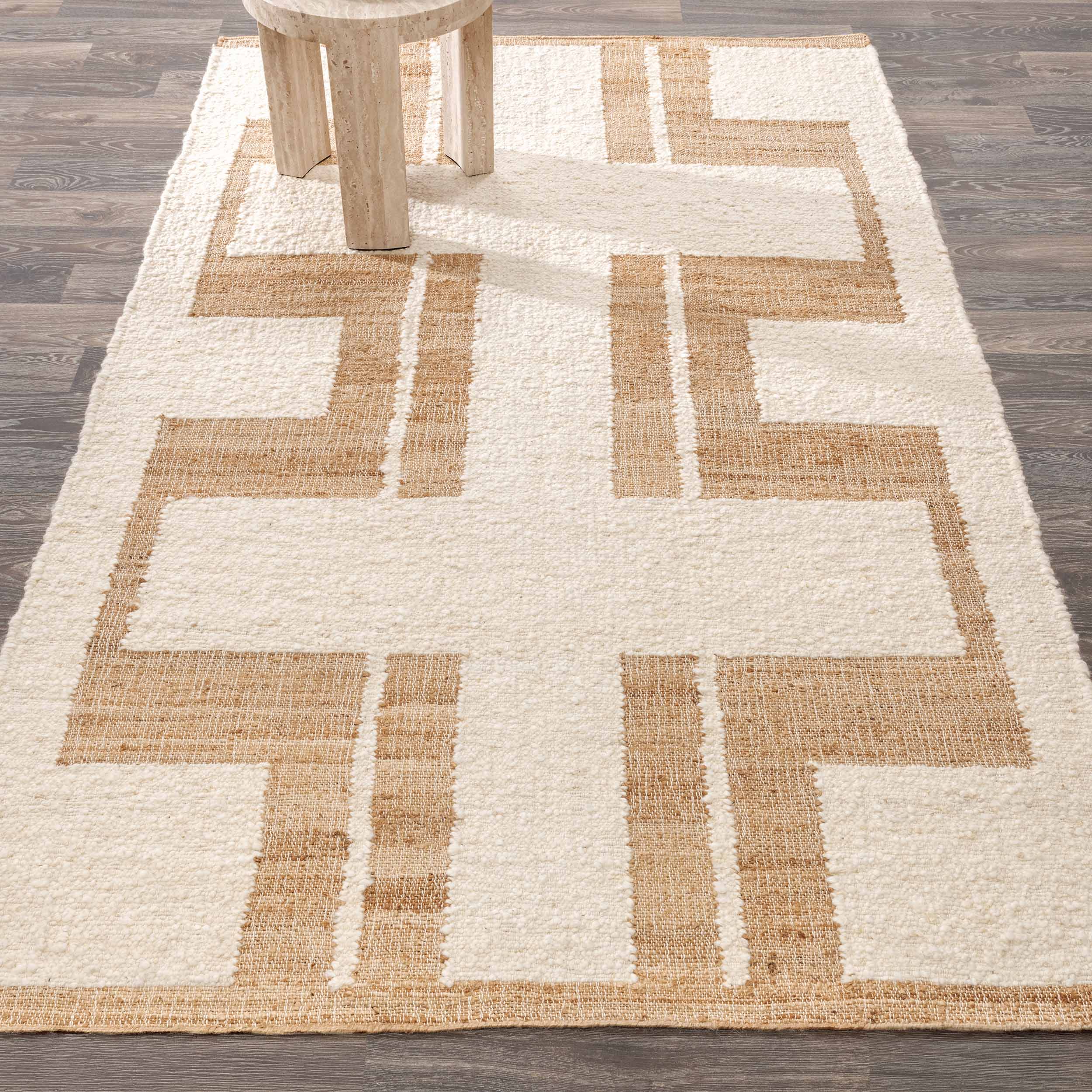 Kavala Rug, Natural/Ivory - Image 4