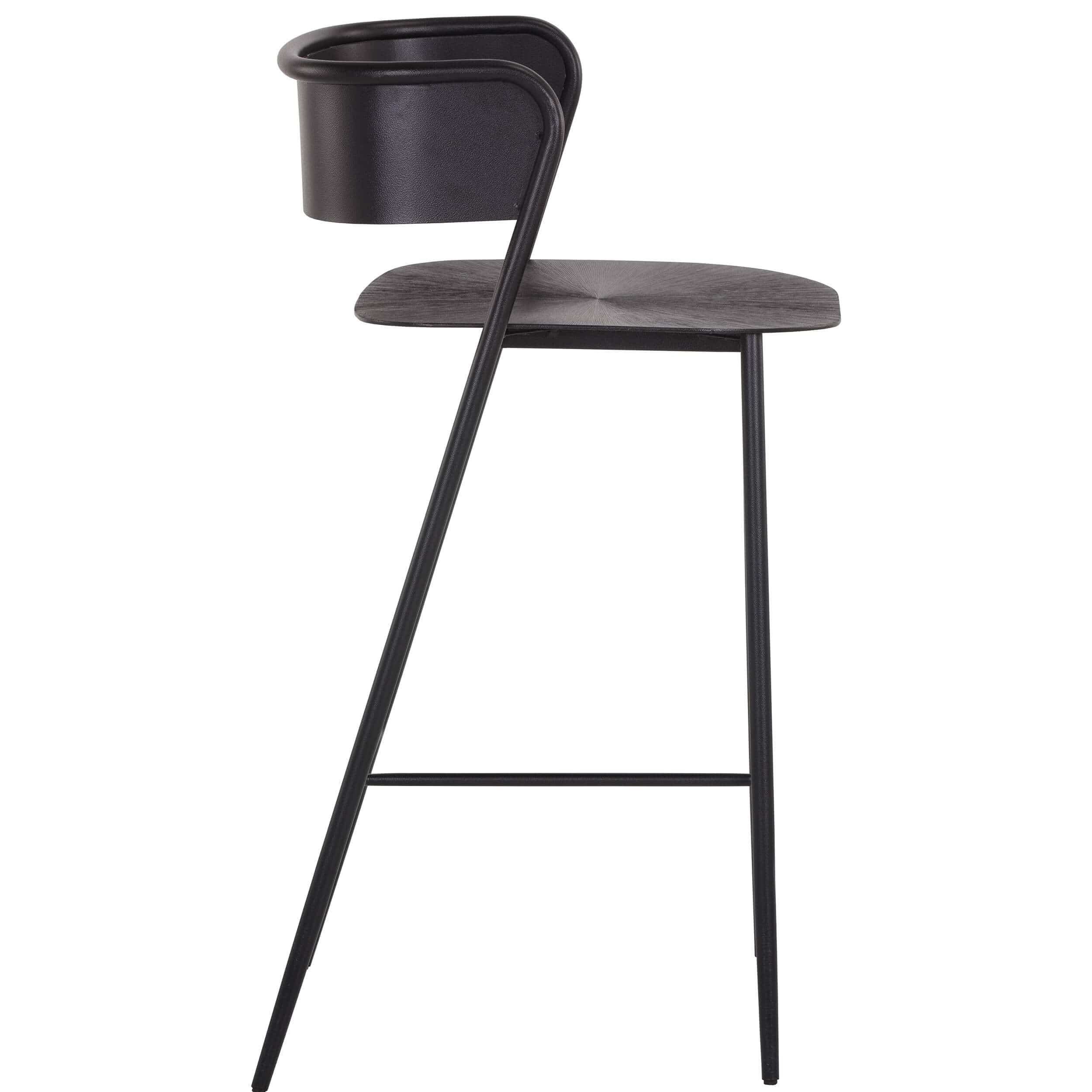 Keanu Counter Stool, Gunmetal - Image 2