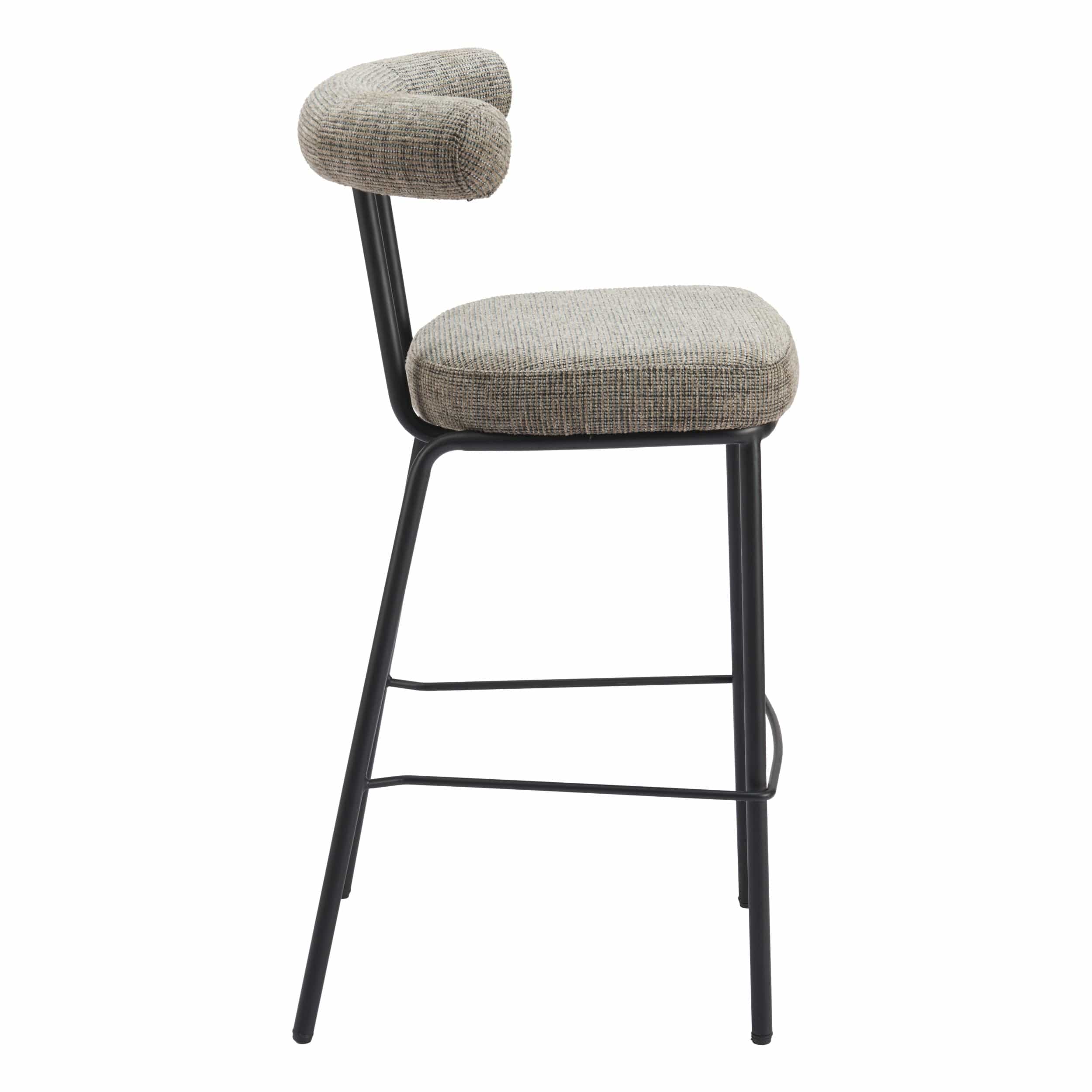 Kede Barstool, Green Tweed - Image 2