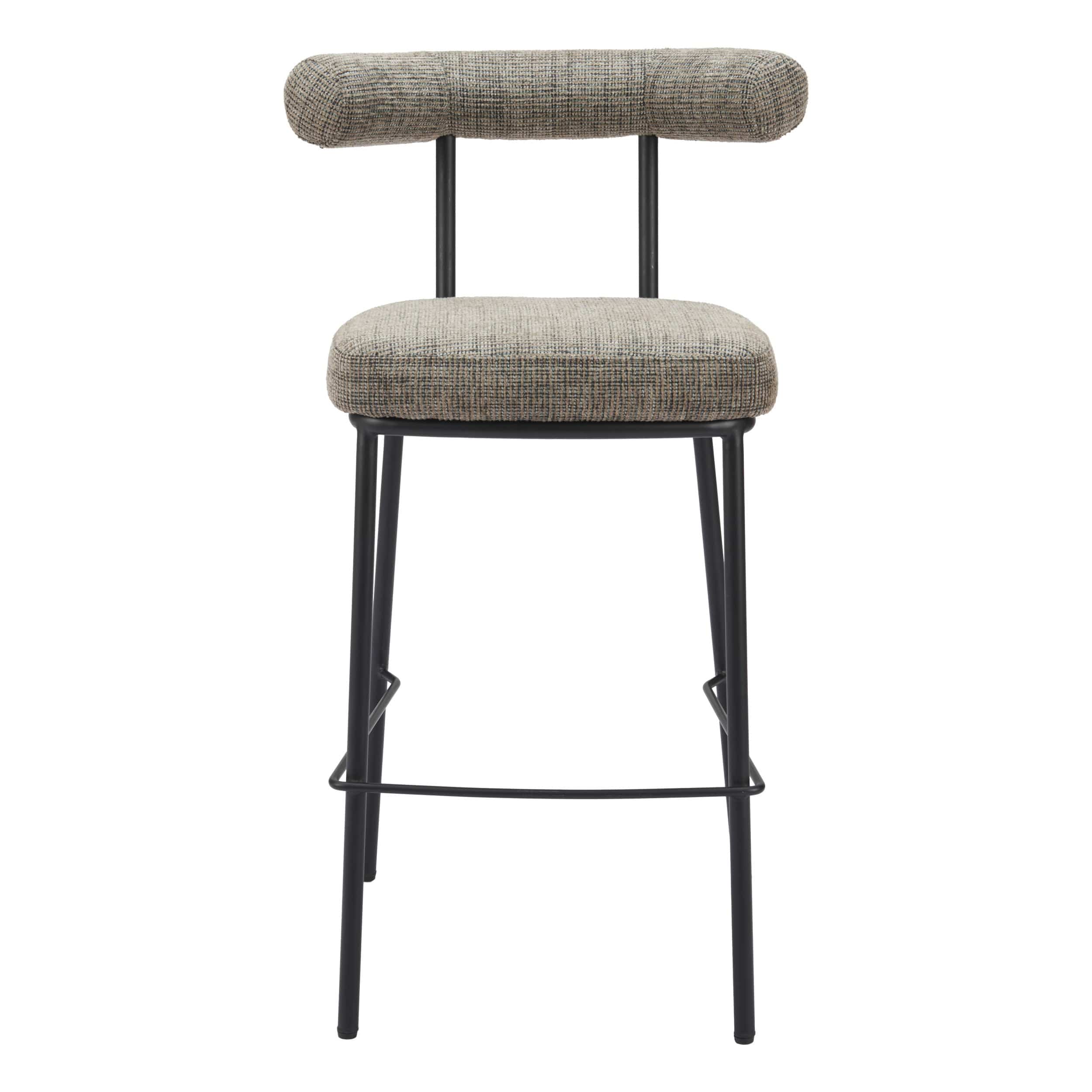 Kede Barstool, Green Tweed - Image 3