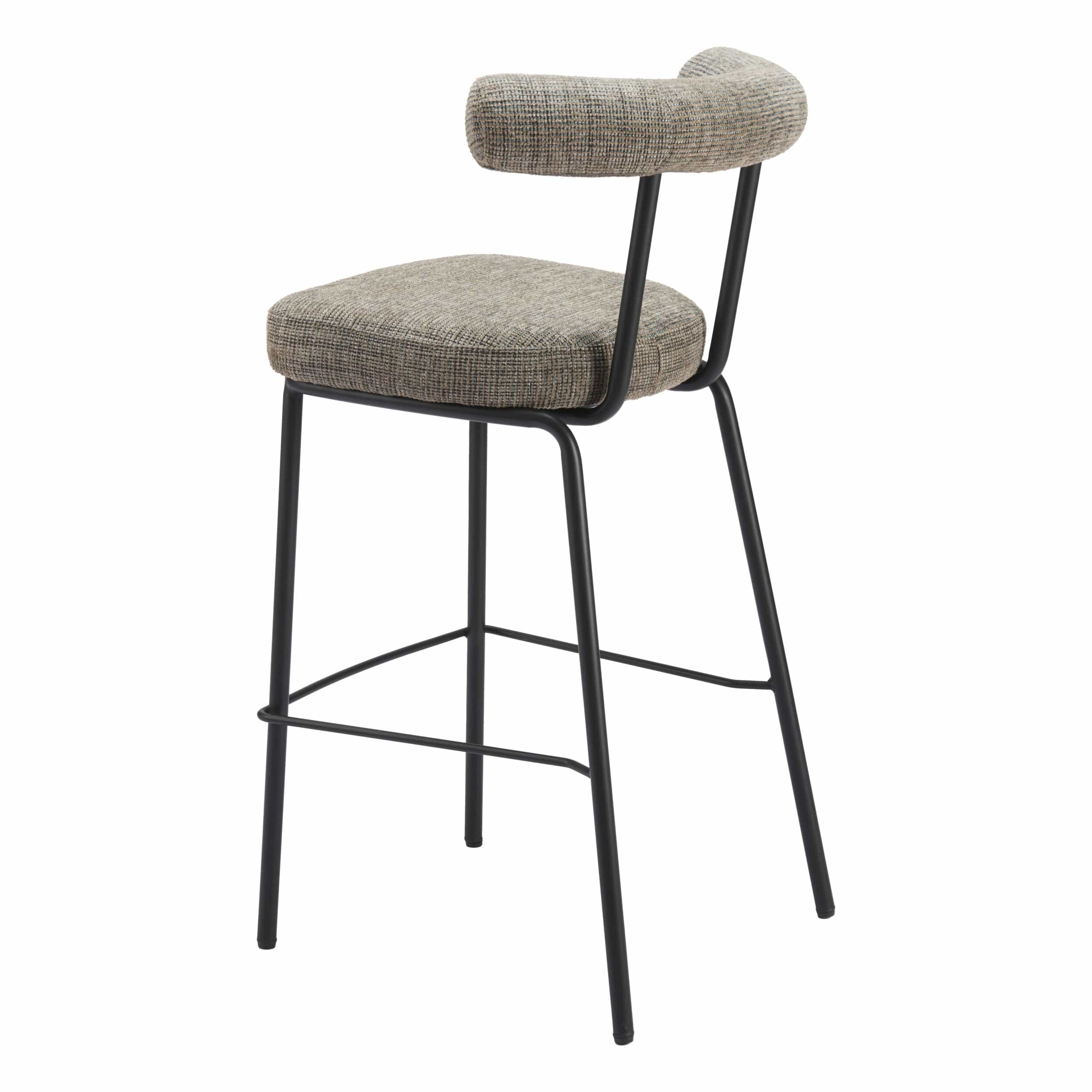 Kede Barstool, Green Tweed - Image 5