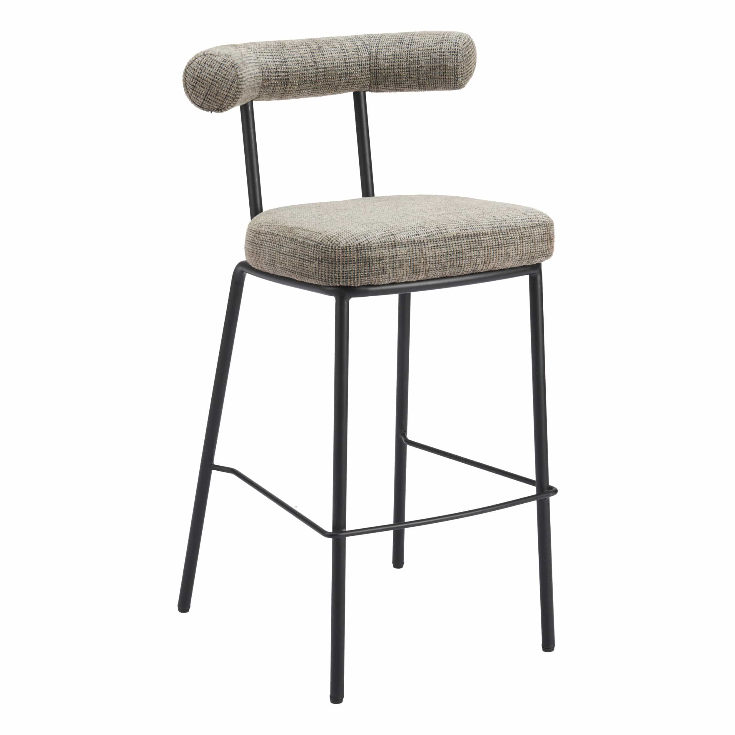 Kede Barstool, Green Tweed - Image 6