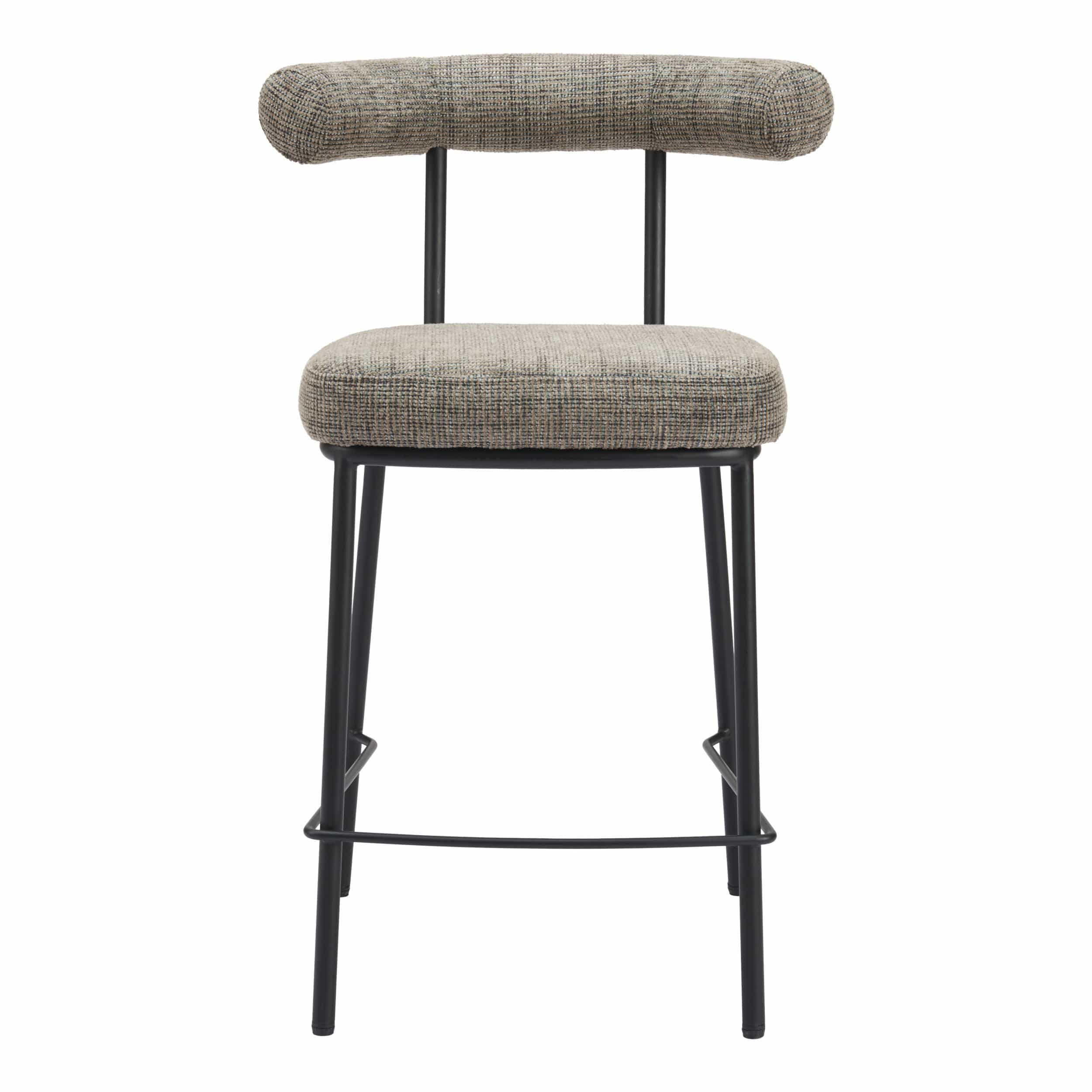 Kede Counter Stool, Green Tweed - Image 2