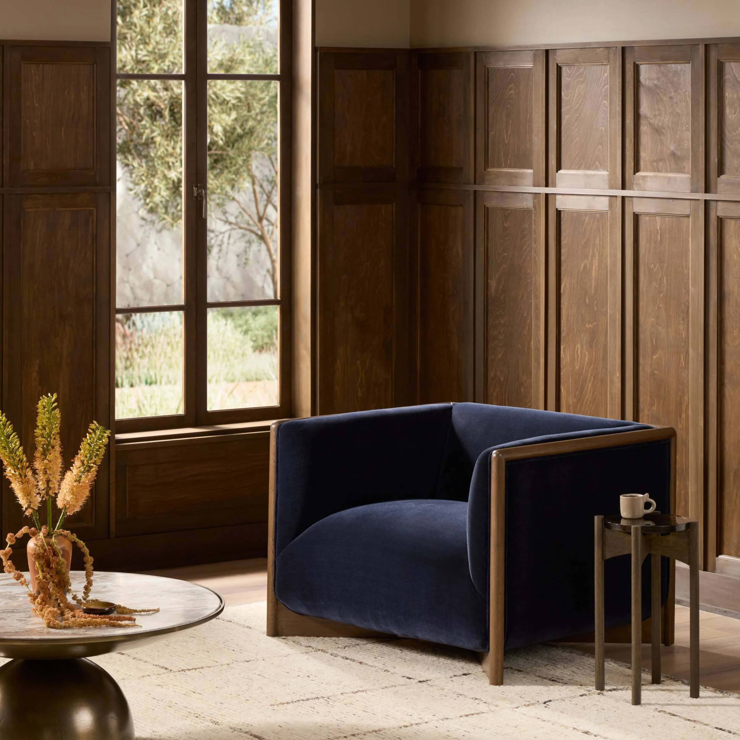 Kees Chair, Monte Navy by Four Hands - Image 7