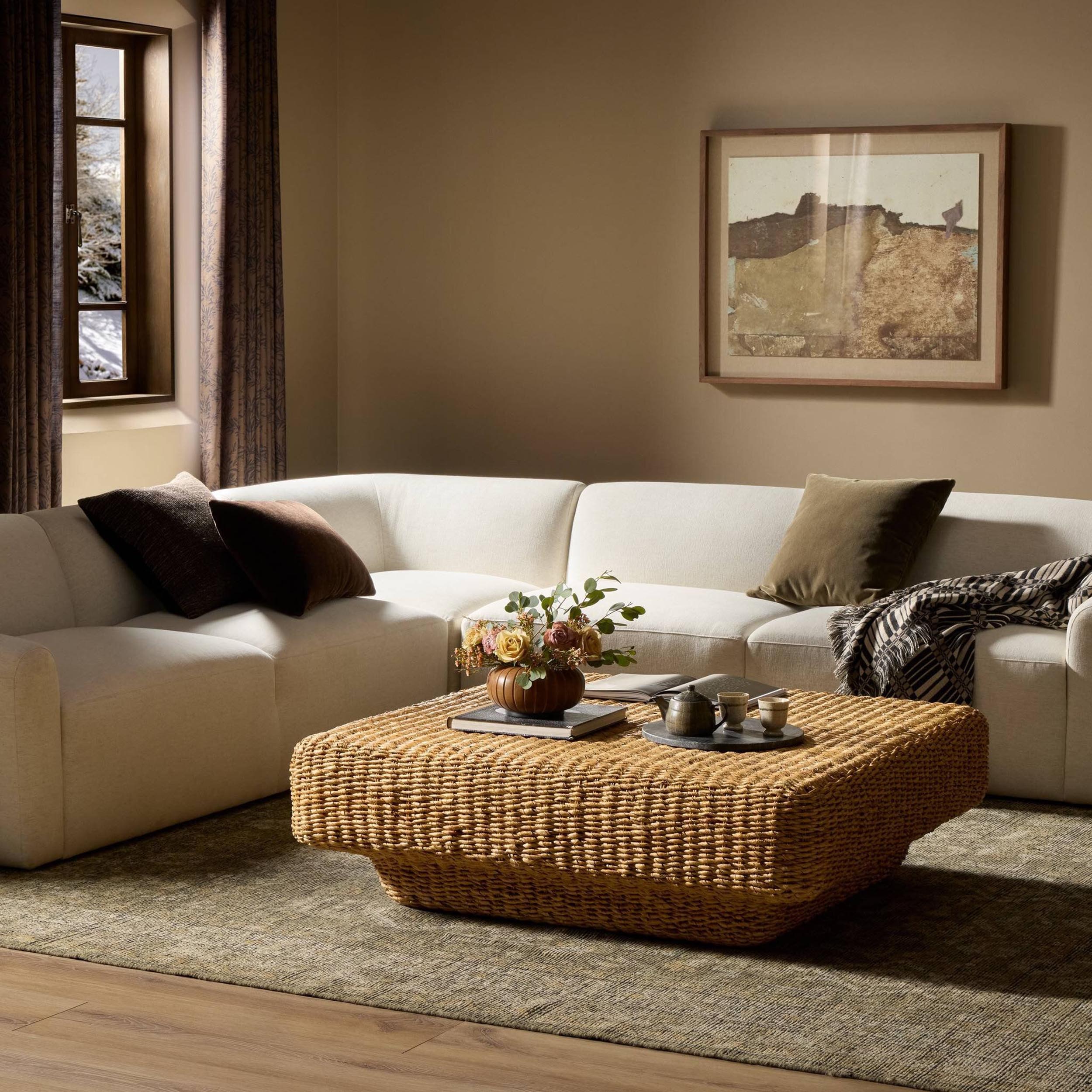 Keira Coffee Table, Slight Dark Bleaching by Four Hands - Image 6