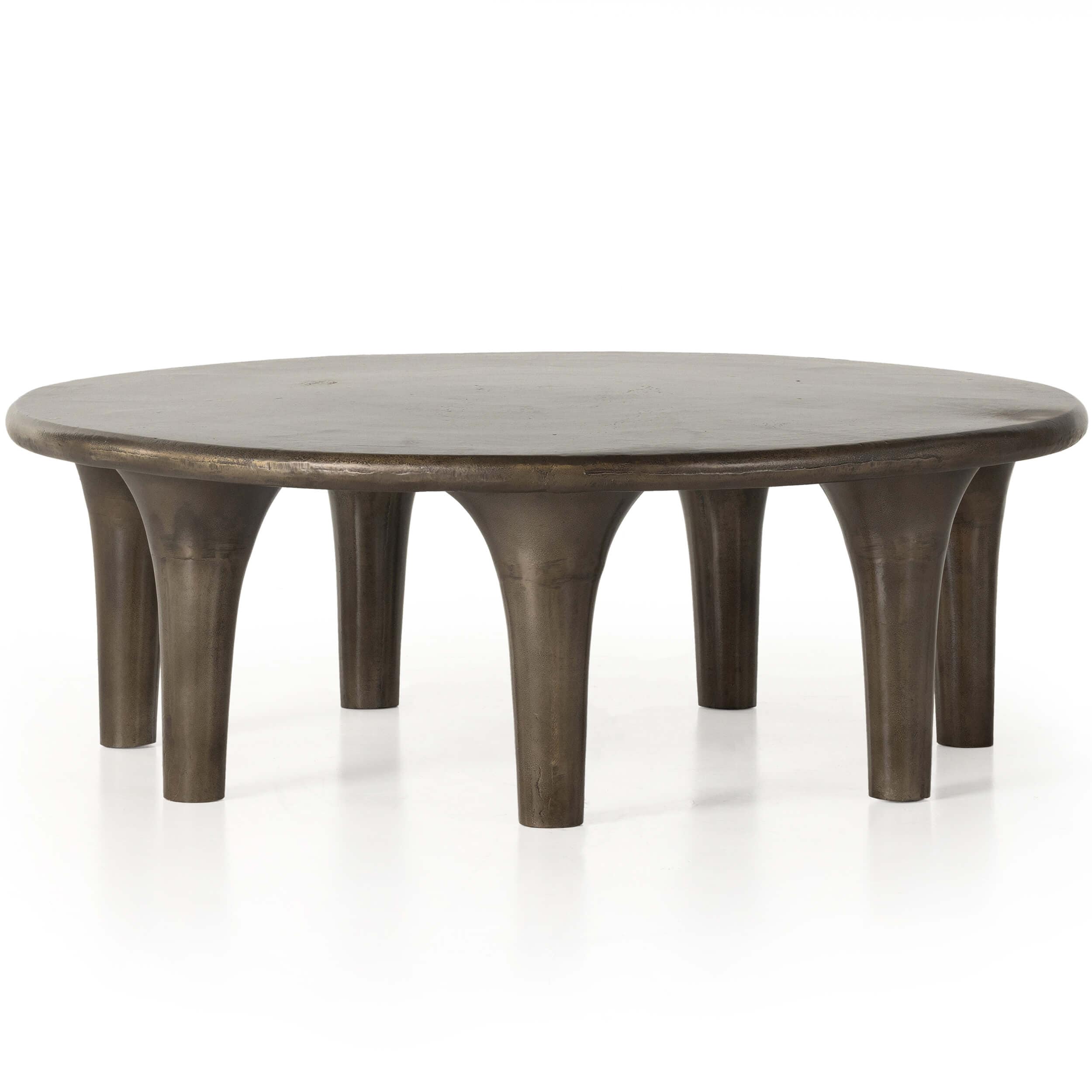 Kelden Coffee Table, Aged Bronze by Four Hands