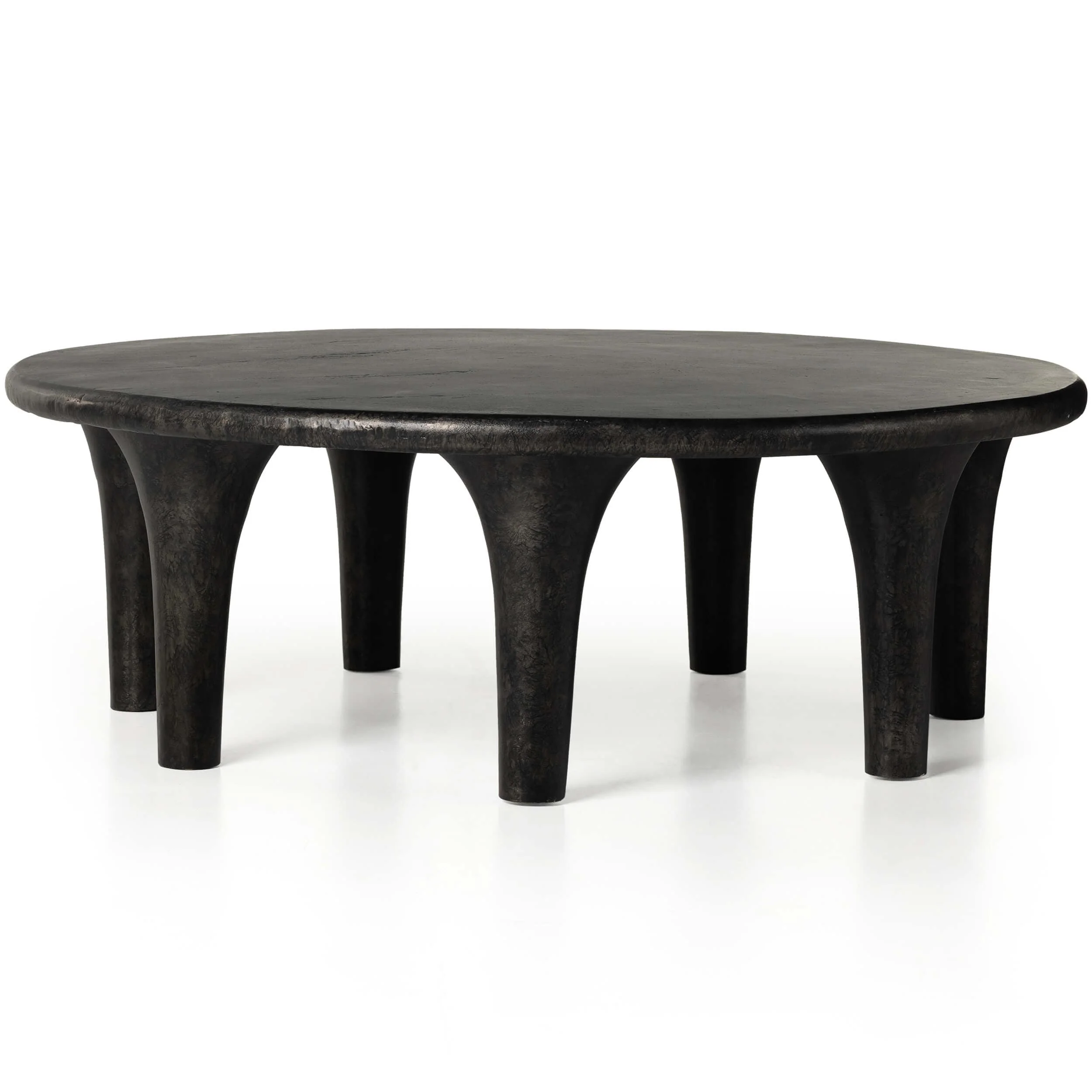 Kelden Coffee Table, Raw Black by Four Hands - Image 2