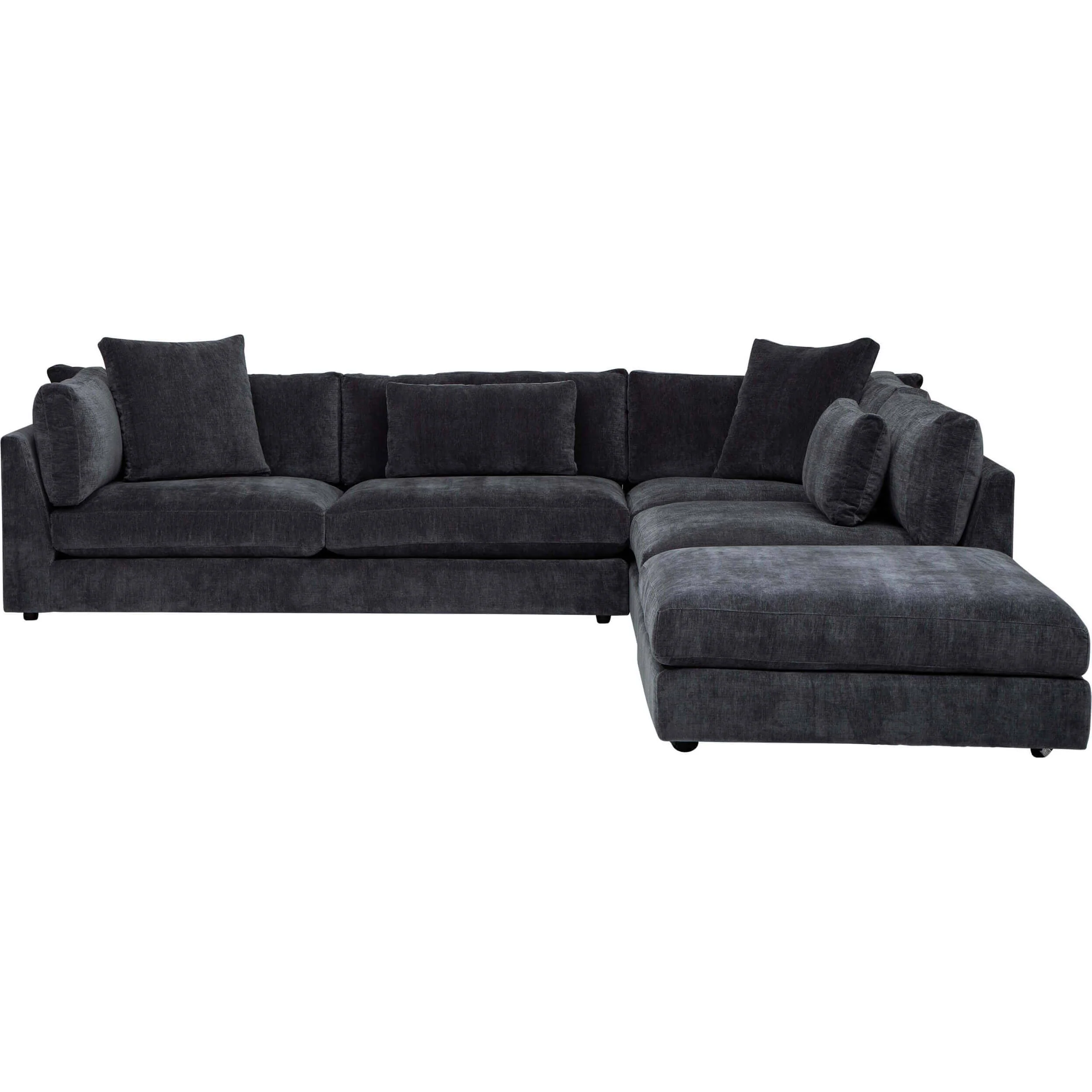 Kellen Sectional, Vickie Charcoal - Image 6