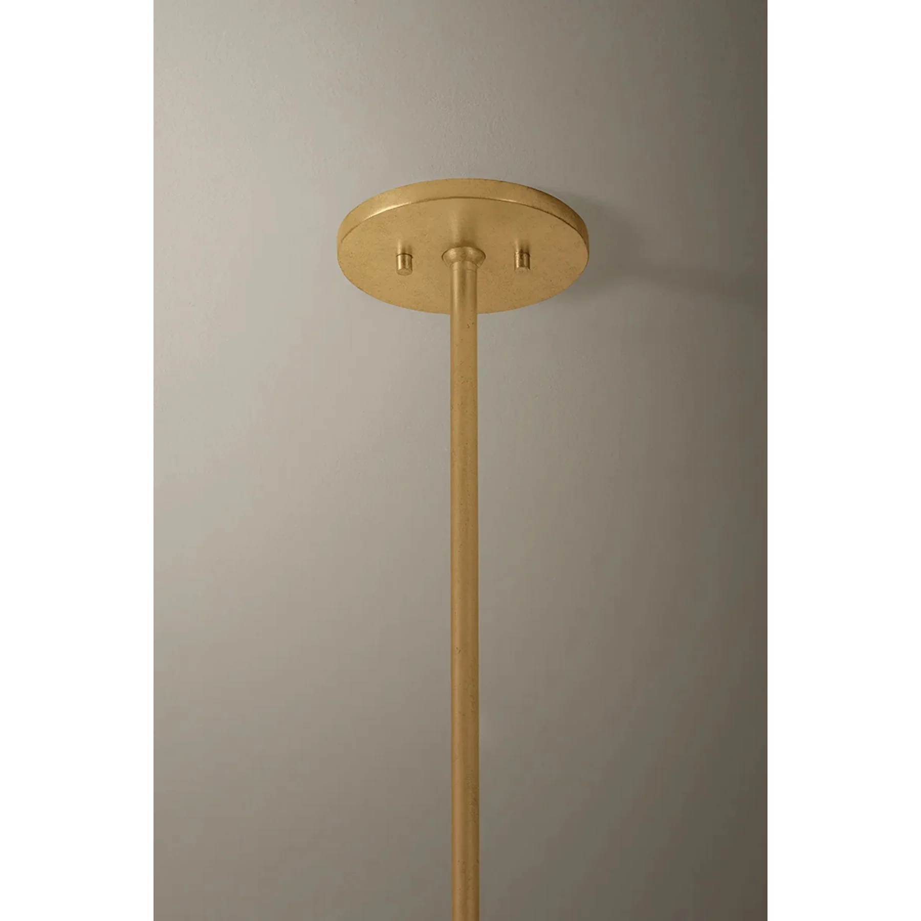 Ken Chandelier, Vintage Gold Leaf - Image 6