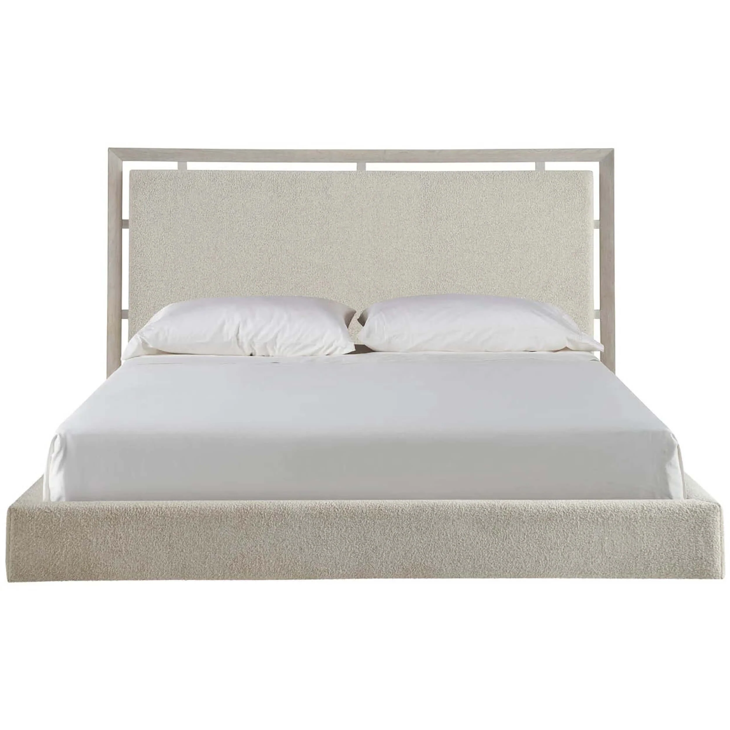 Kendall Panel Bed, Sheldon Ivory/White Oak - Image 2