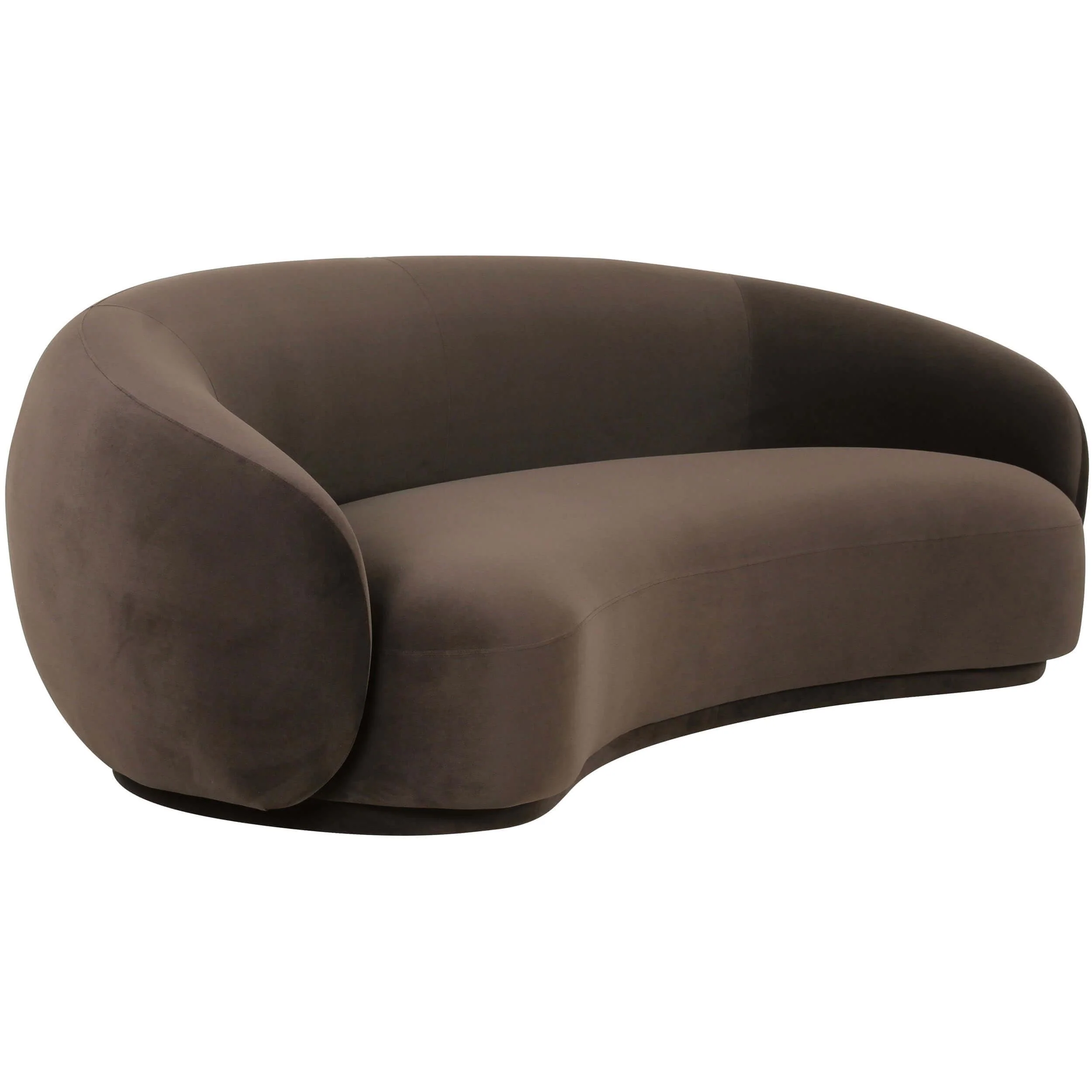 Kendall Sofa, Chocolate Brown - Image 2