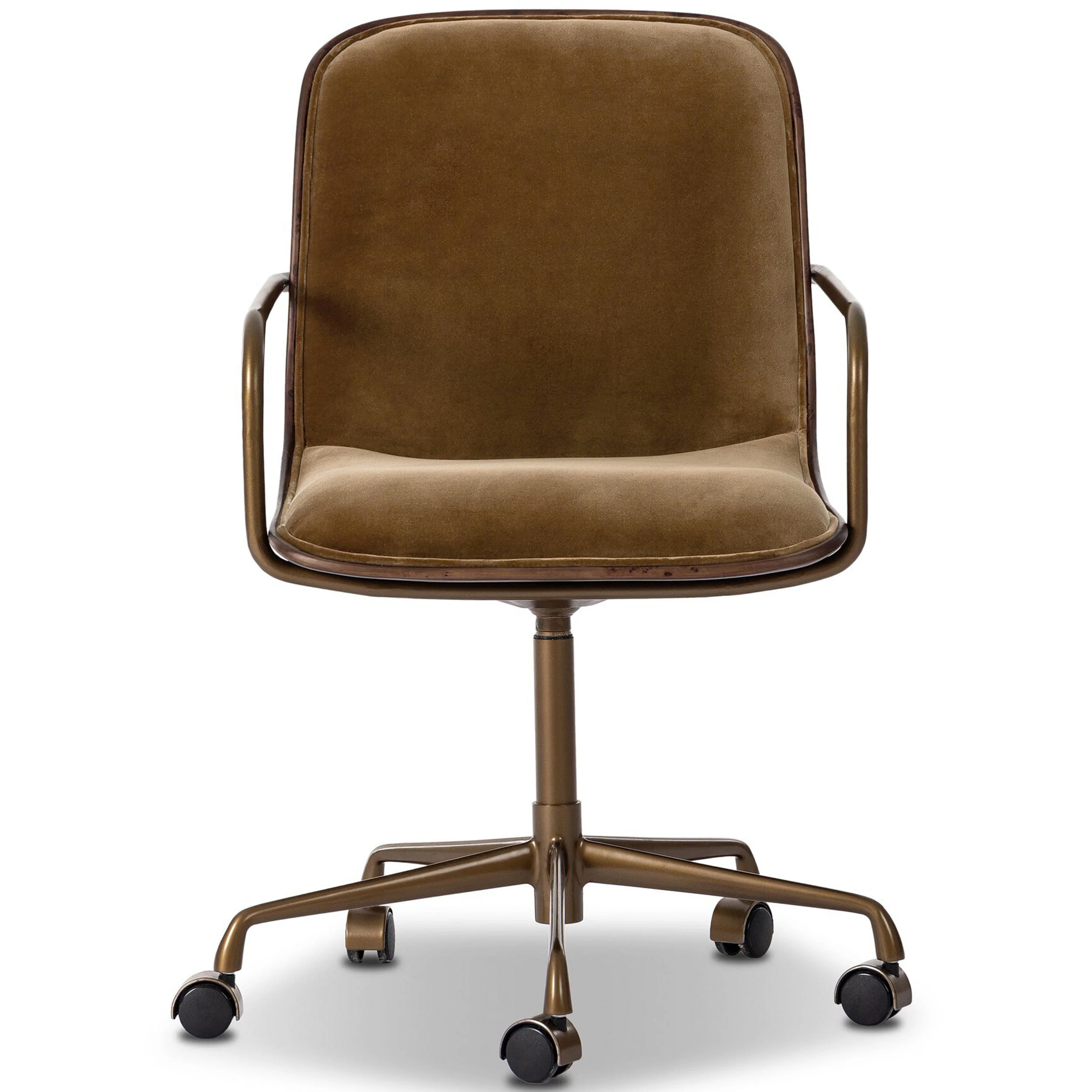 Kendra Desk Chair, Surrey Ochre by Four Hands - Image 2