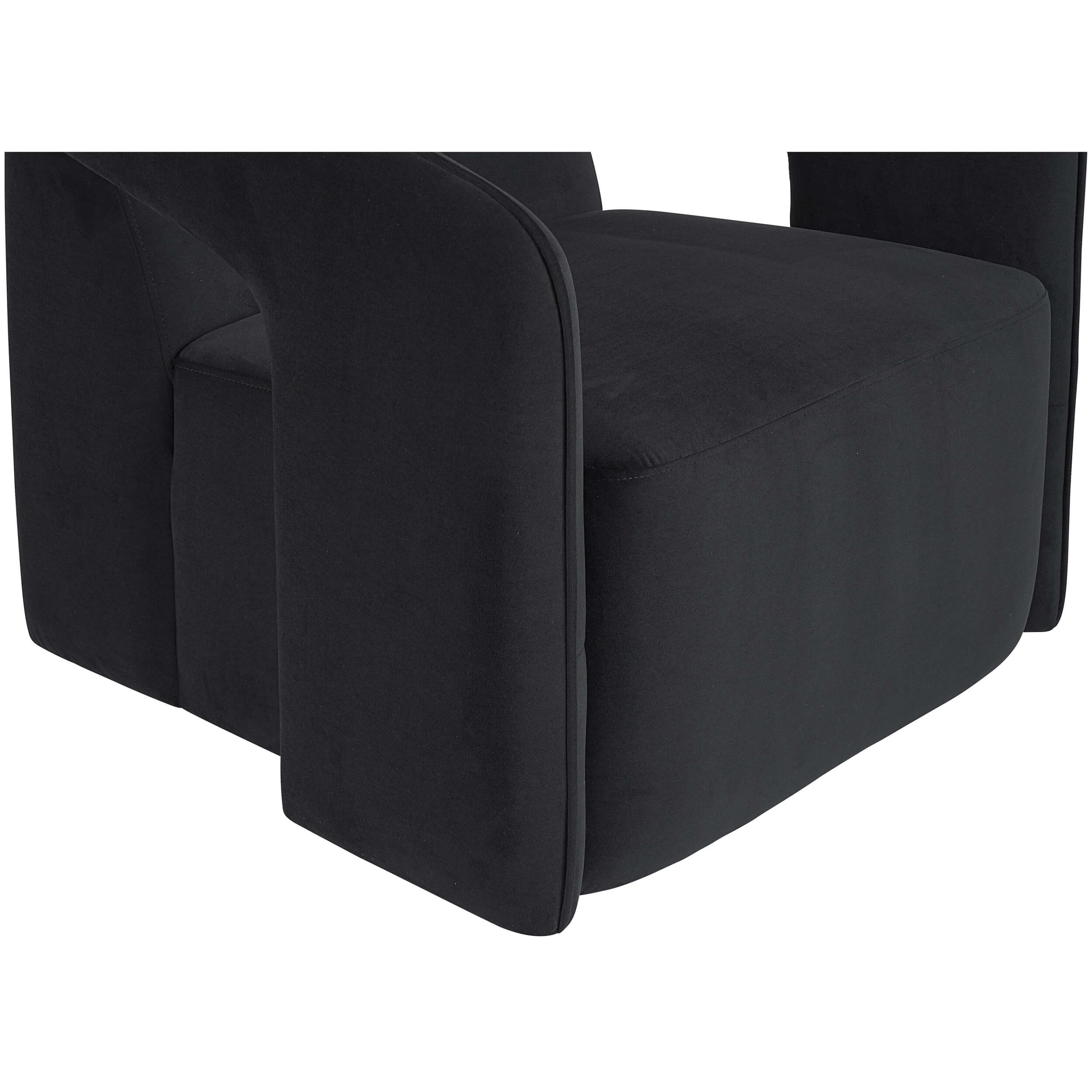 Kendrick Swivel Chair, Abbington Black - Image 5