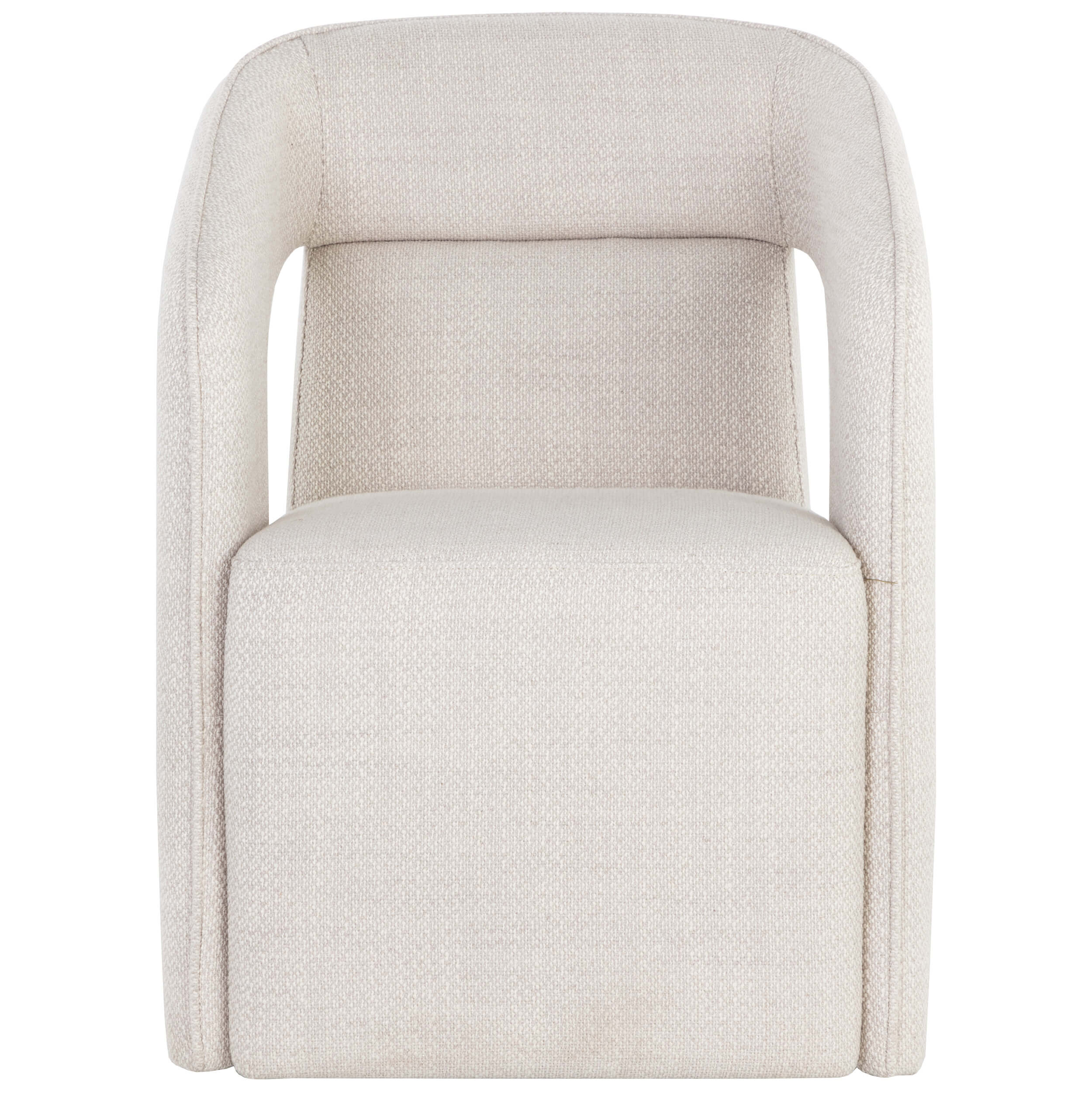 Kendrick Wheeled Dining Chair, Moto Stucco - Image 2