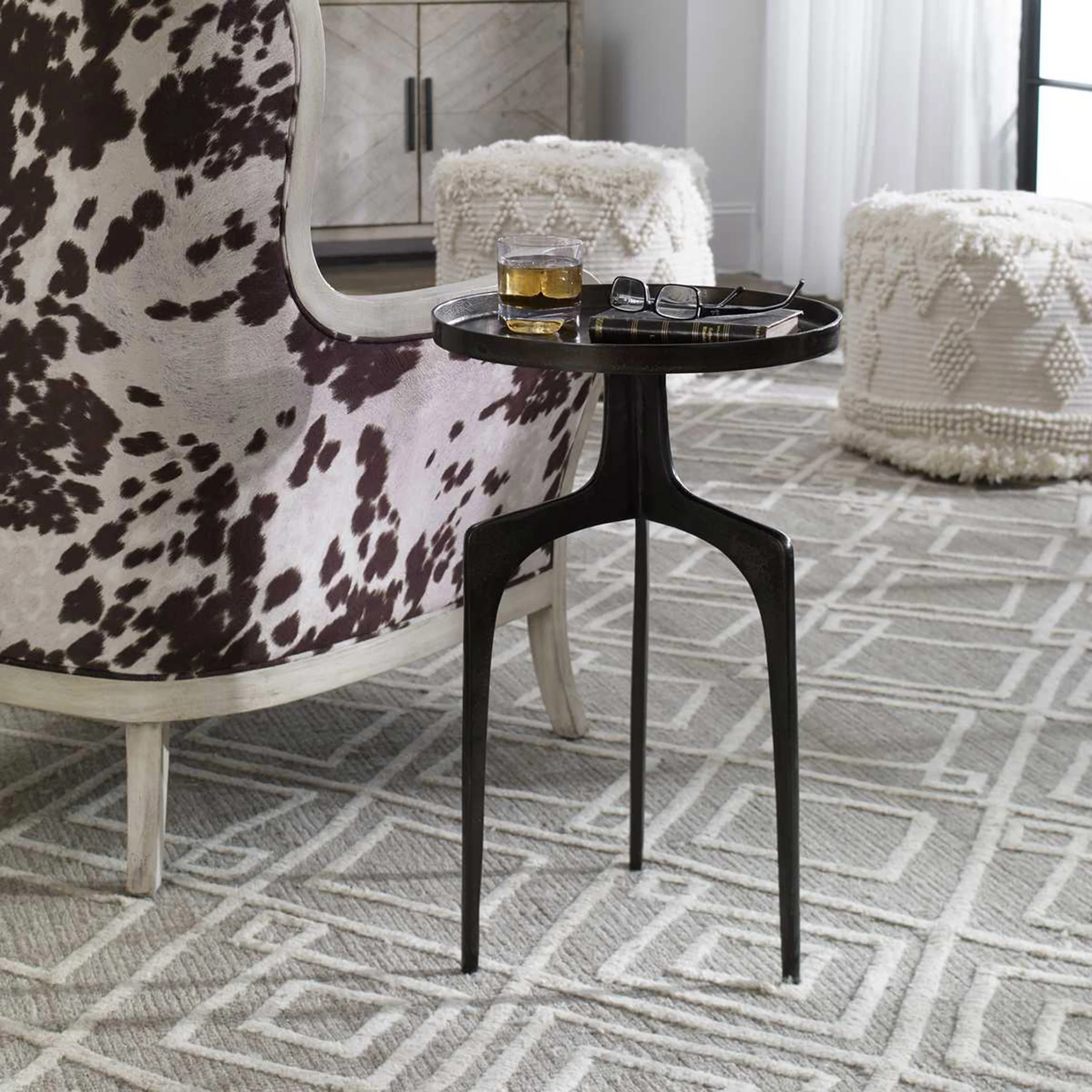 Kenna Accent Table, Bronze - Image 3