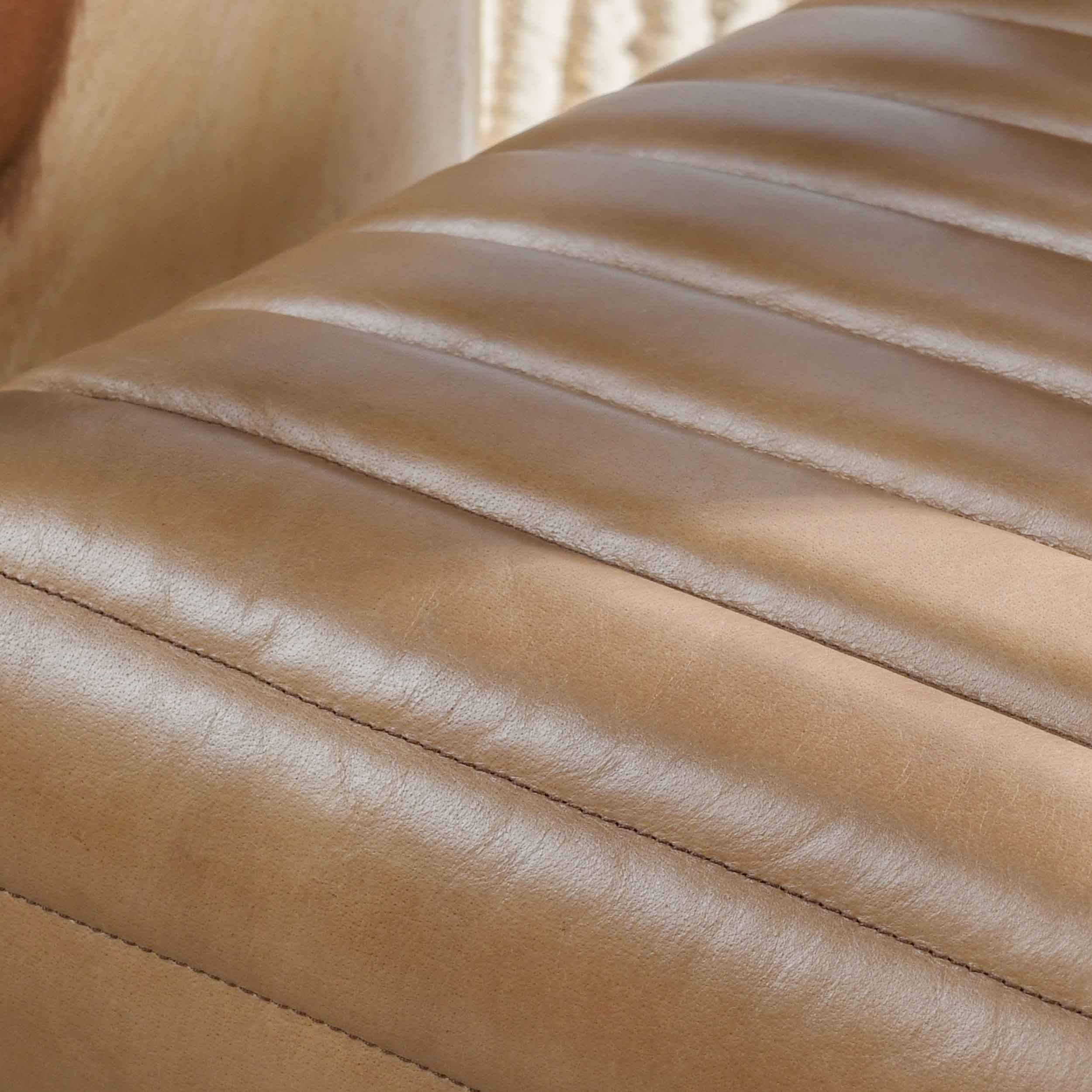 Kenneth Leather Chair, Adobe Tan - Image 6