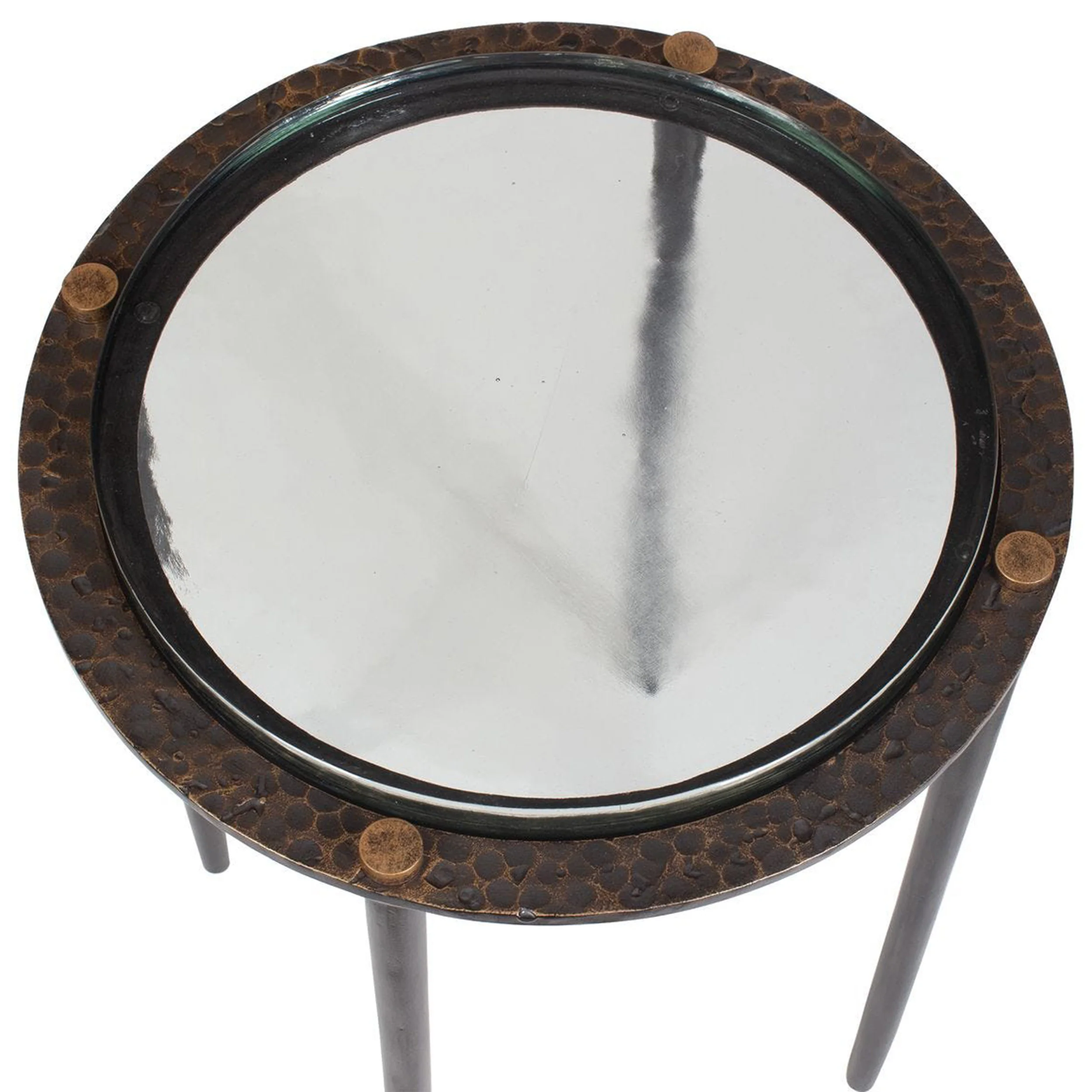 Kennington Accent Table, Rubbed Dark Bronze - Image 3