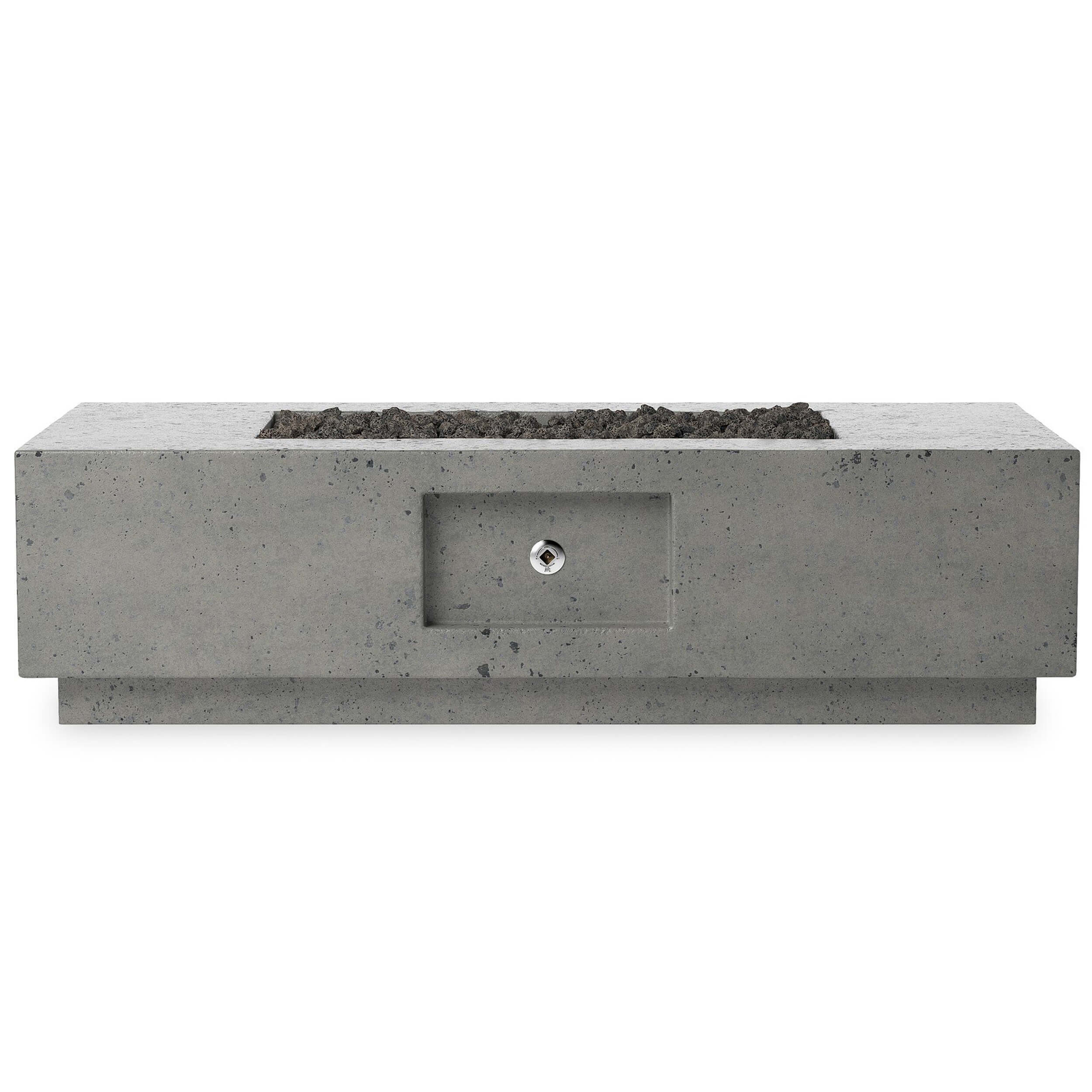 Kenton Outdoor Fire Table, Pewter by Four Hands - Image 3