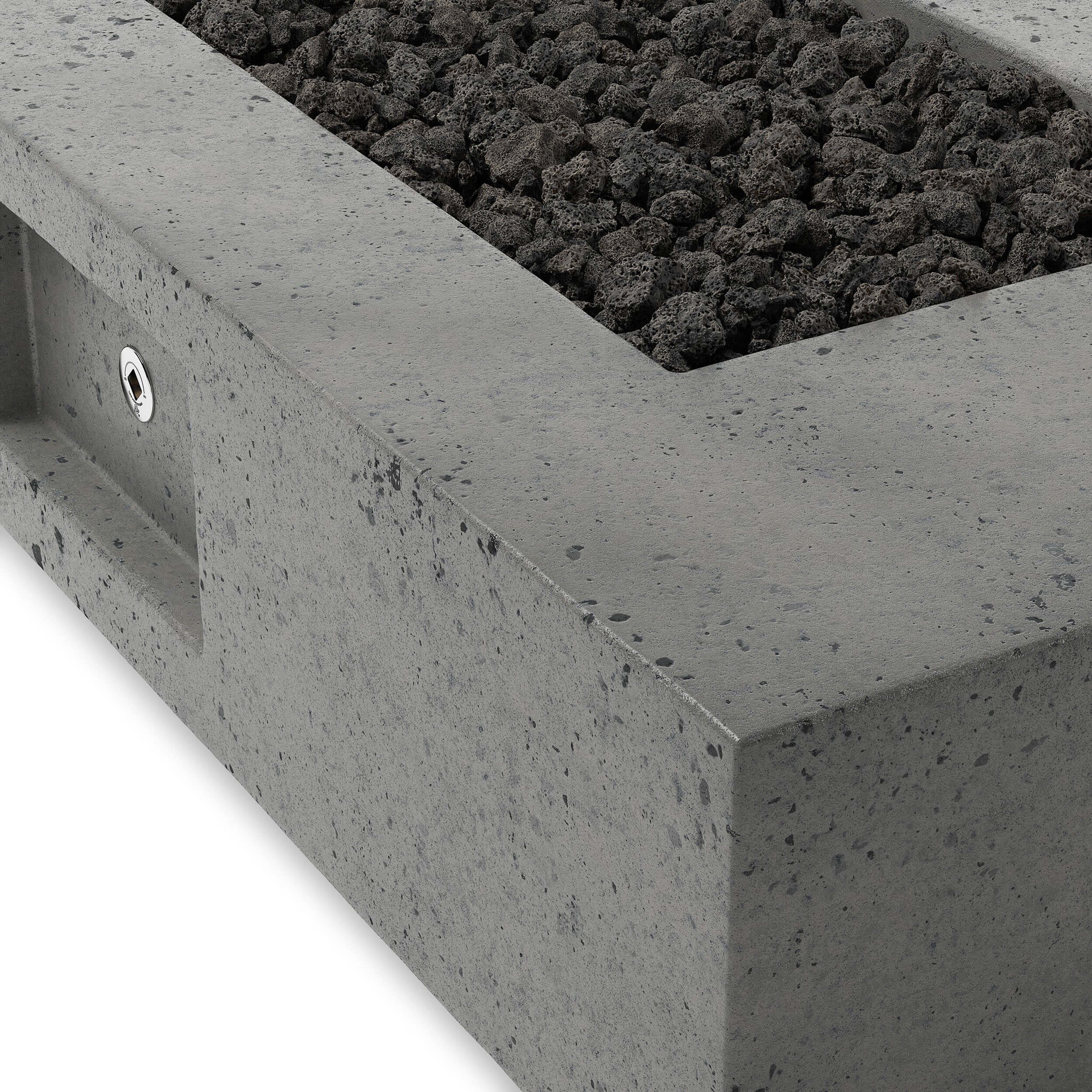 Kenton Outdoor Fire Table, Pewter by Four Hands - Image 5
