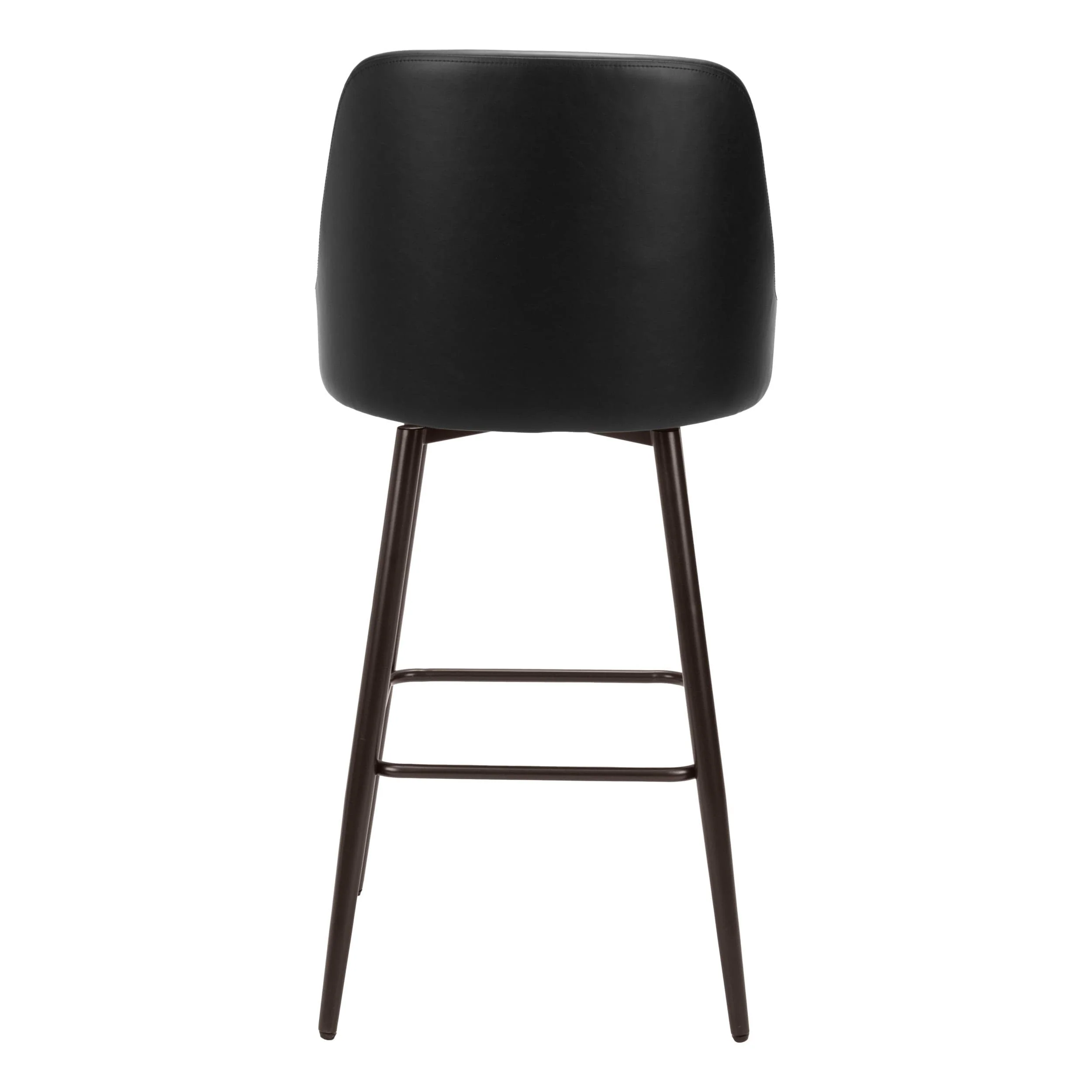 Keppel Swivel Bar Stool, Black - Image 3