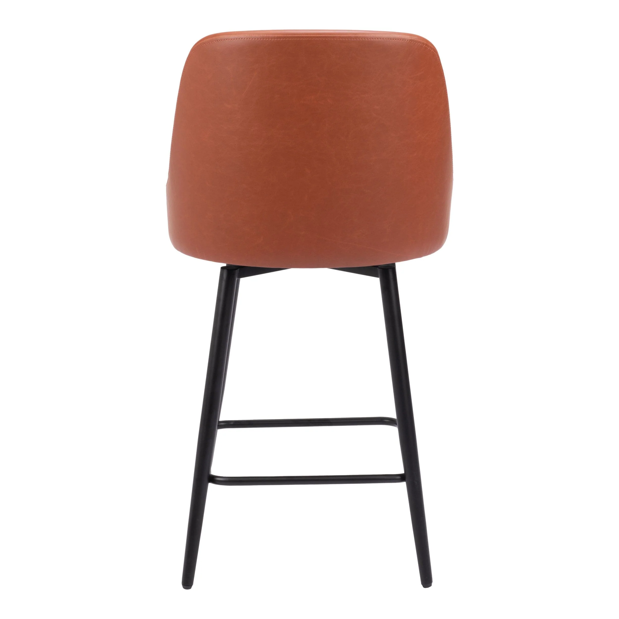 Keppel Swivel Counter Stool, Brown - Image 6