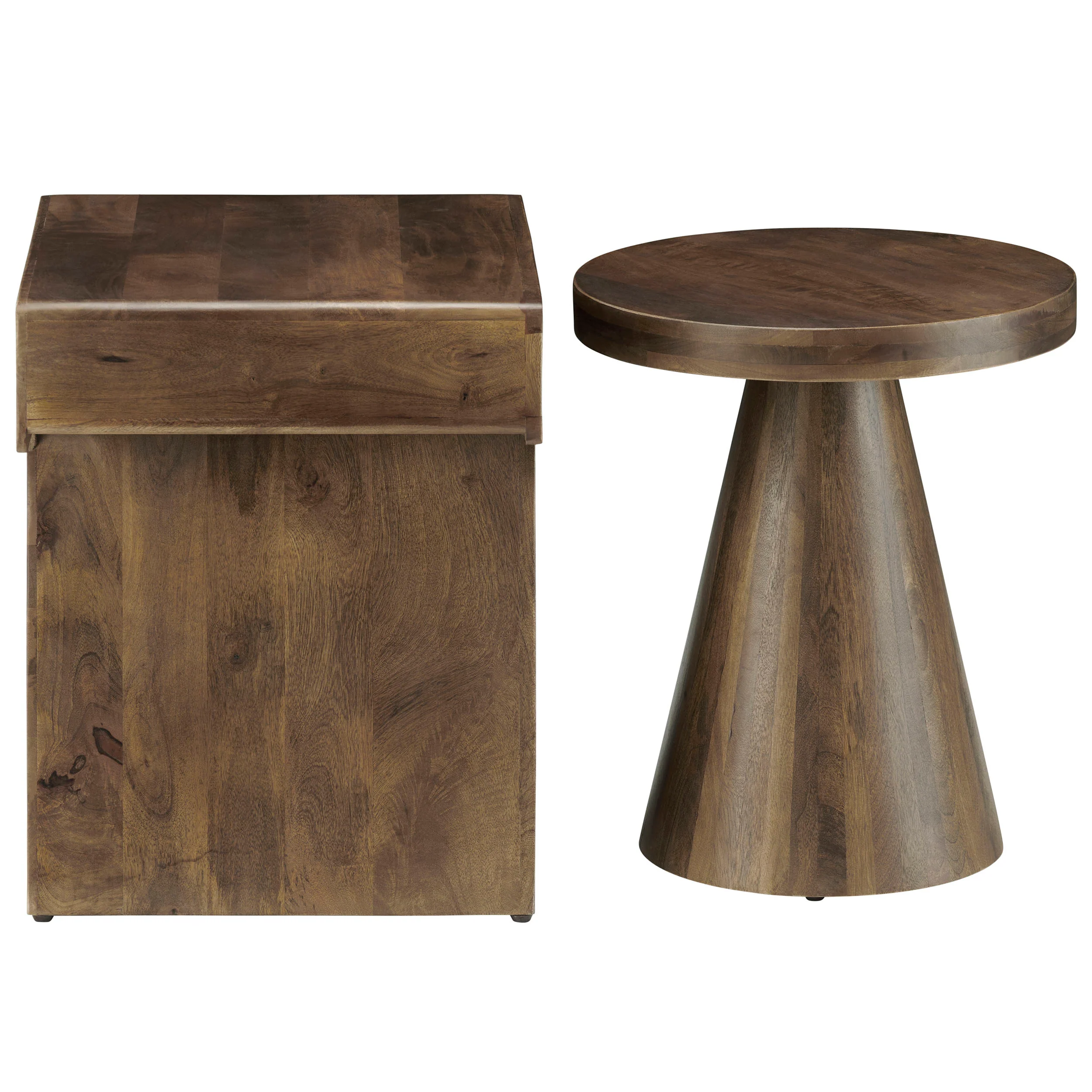 Keppler Nesting Tables, Brown - Image 3