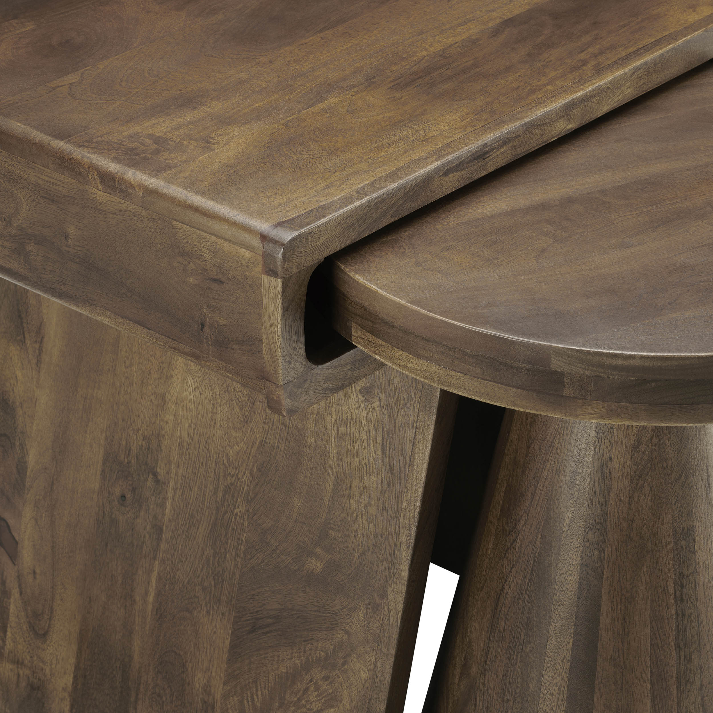 Keppler Nesting Tables, Brown - Image 4