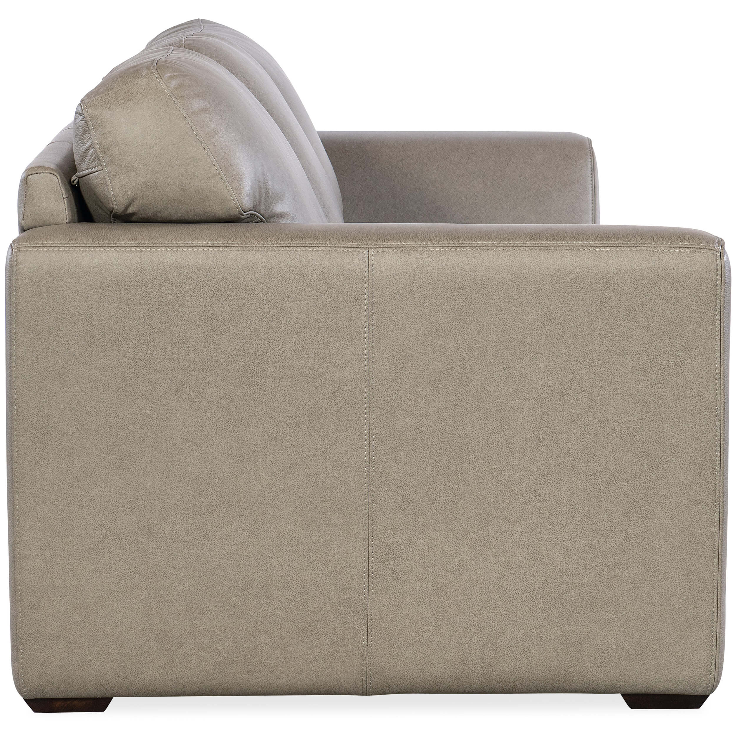 Keys Leather Sofa, Verona Sage - Image 3