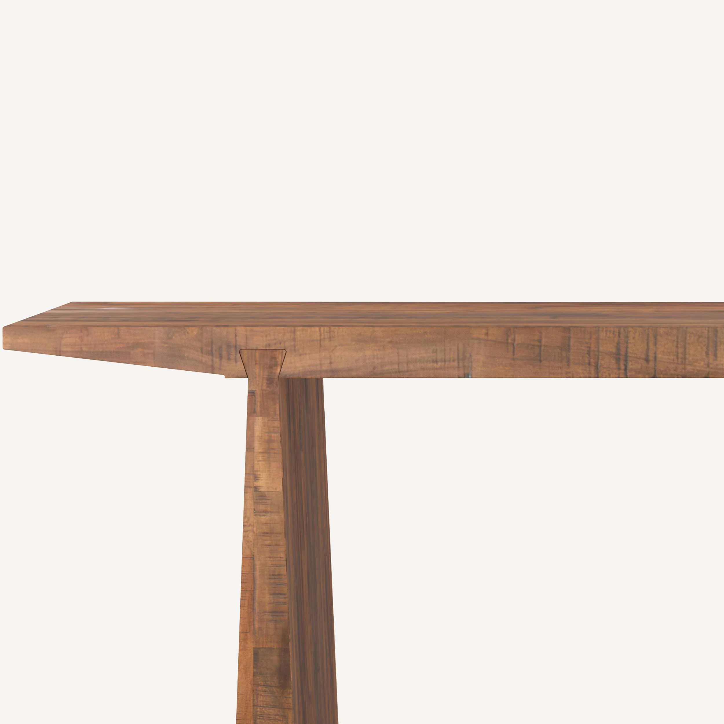 Keystone Rectangular Dining Table, Light Walnut - Image 6