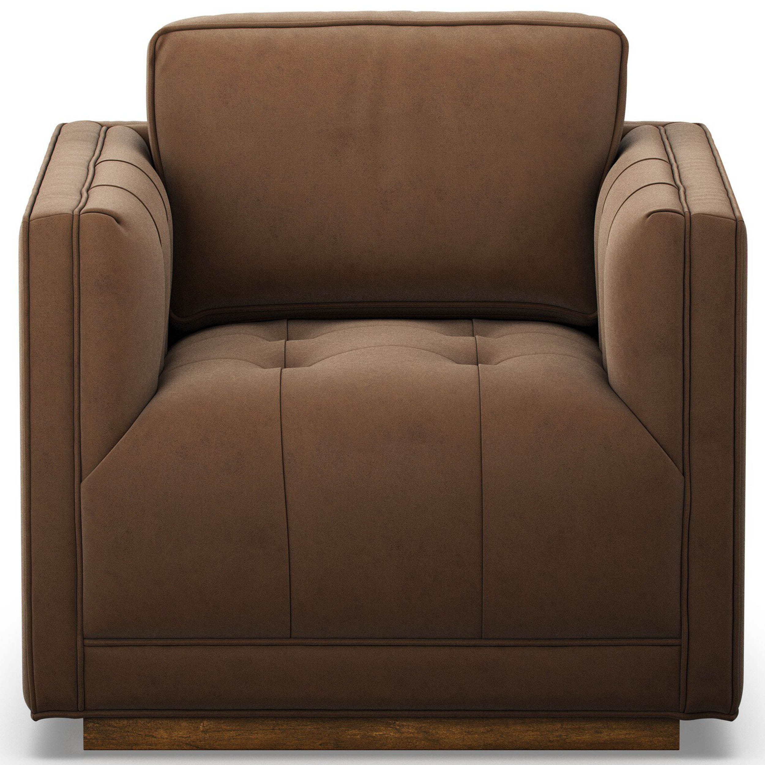 Kiera Swivel Chair, Maestro Cigar by Four Hands - Image 2