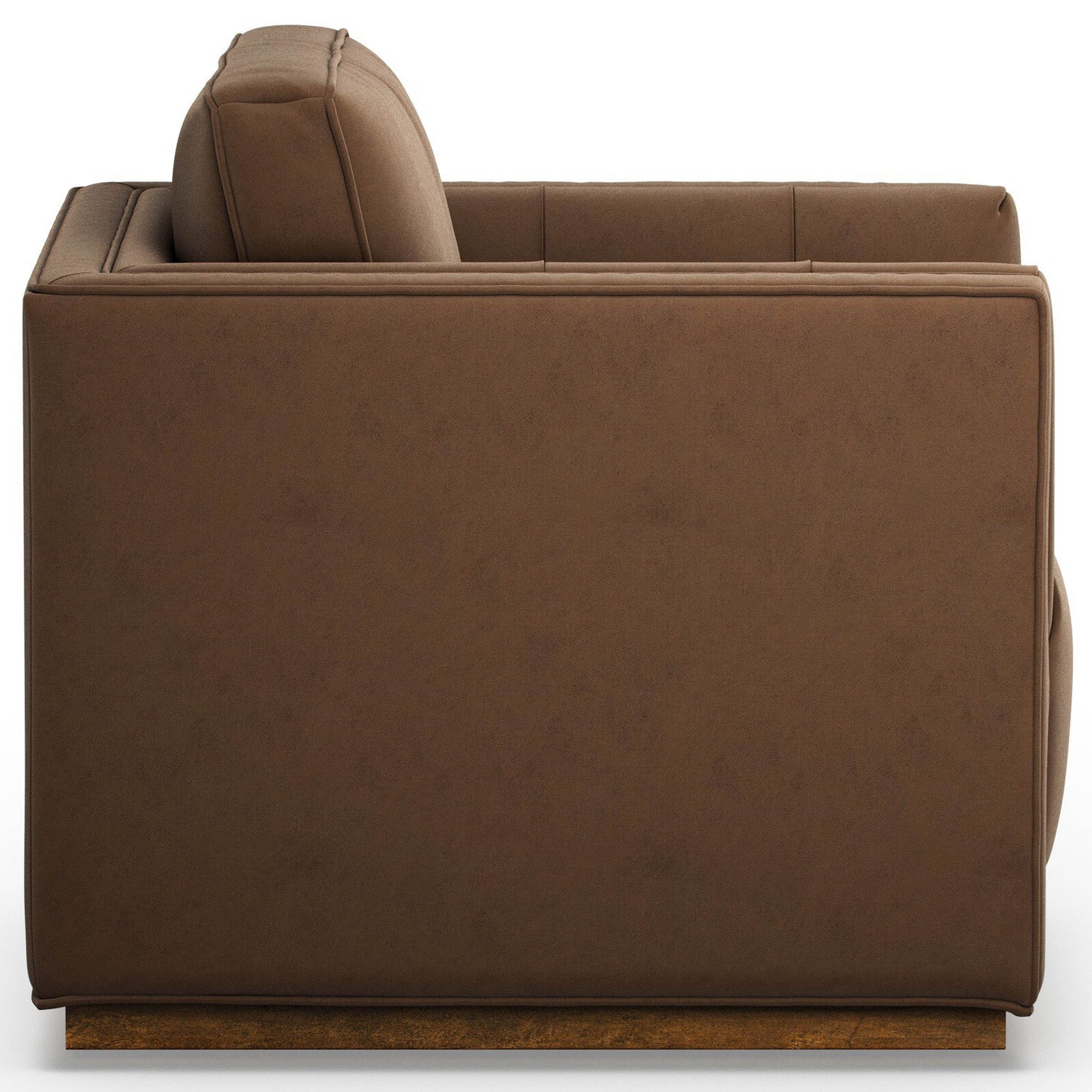 Kiera Swivel Chair, Maestro Cigar by Four Hands - Image 3