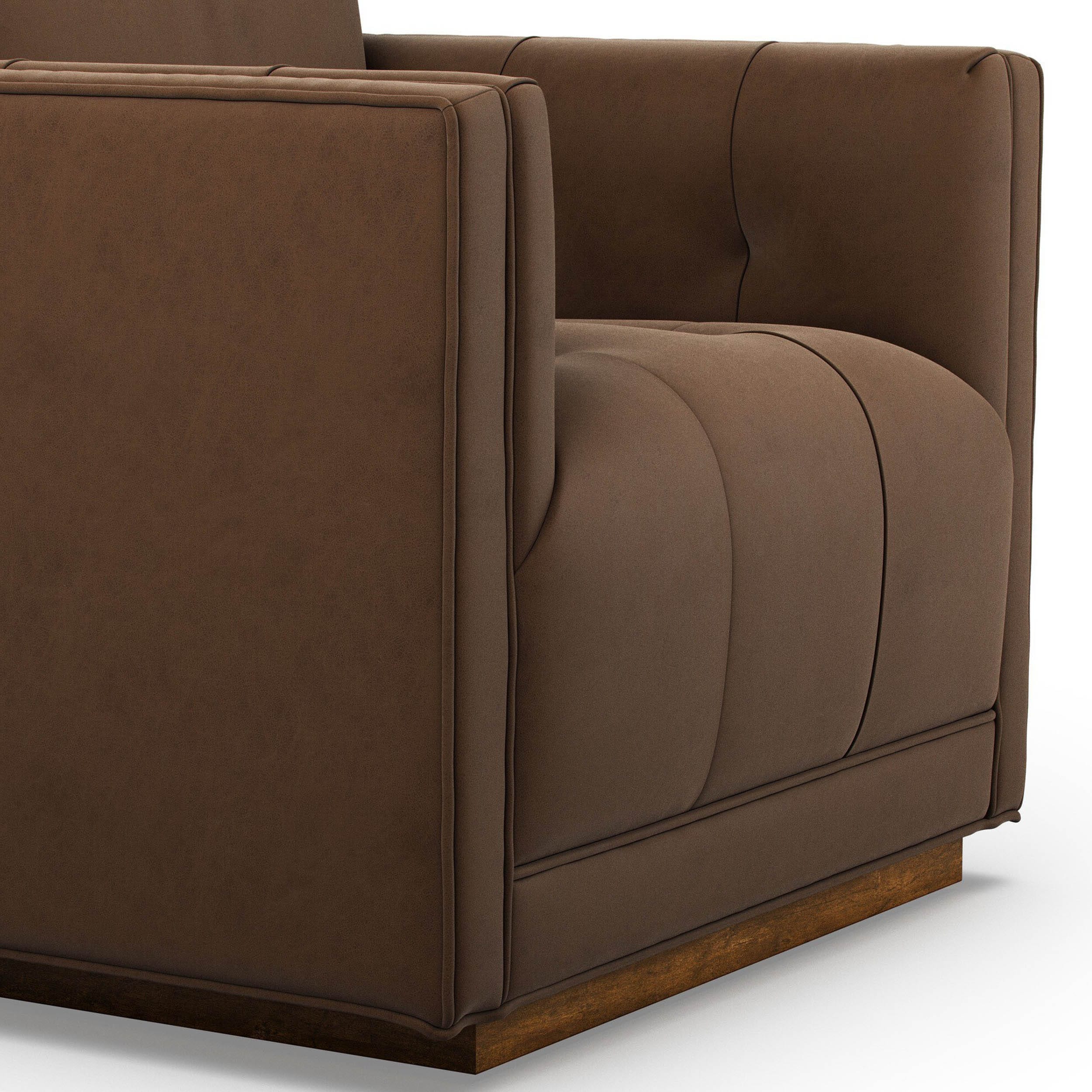Kiera Swivel Chair, Maestro Cigar by Four Hands - Image 7