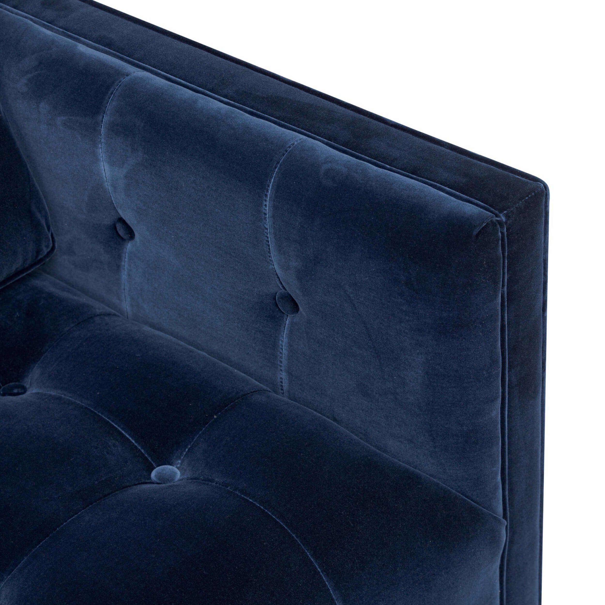 Kiera Swivel Chair, Surrey Midnight by Four Hands - Image 6