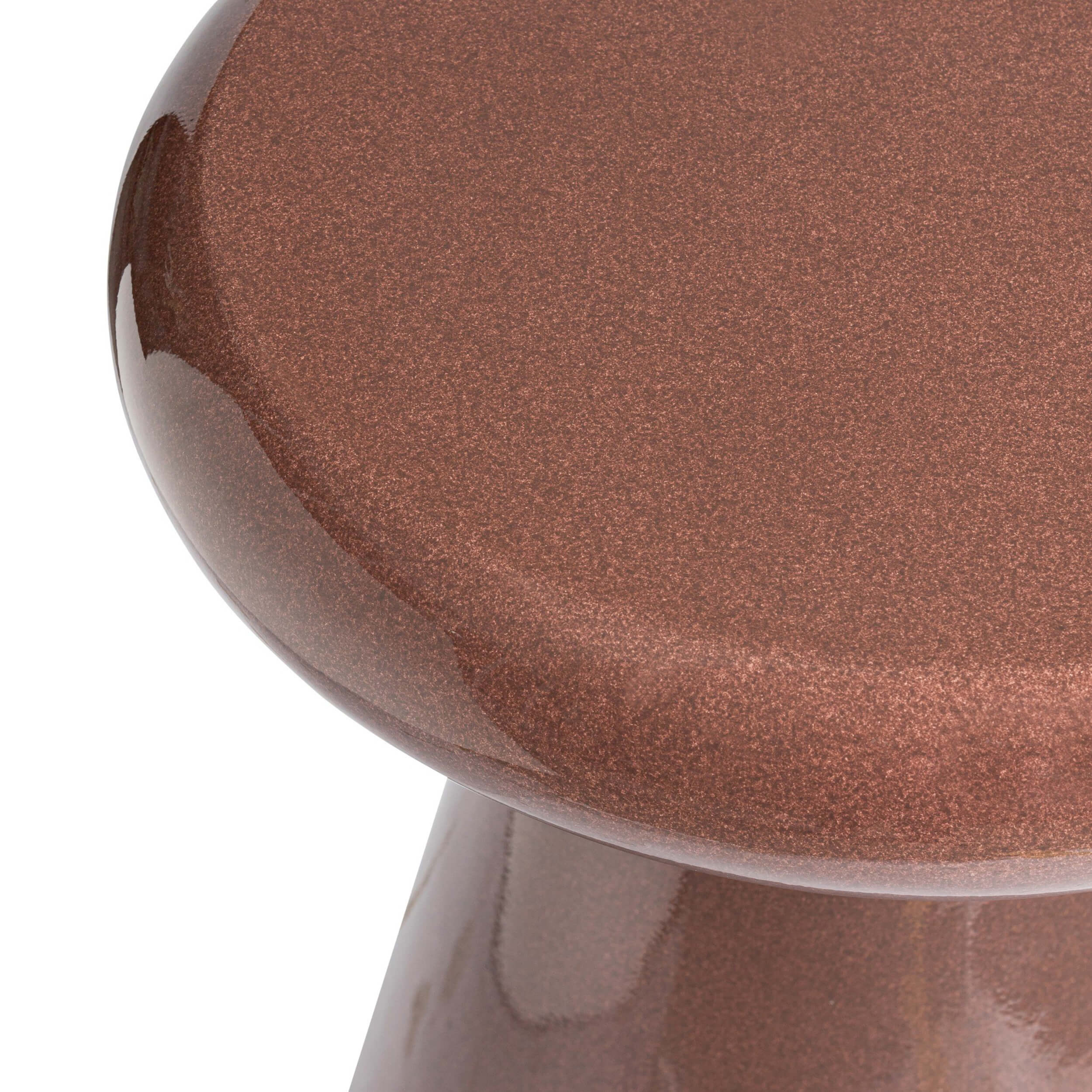 Kika End Table, Smooth Red by Four Hands - Image 3