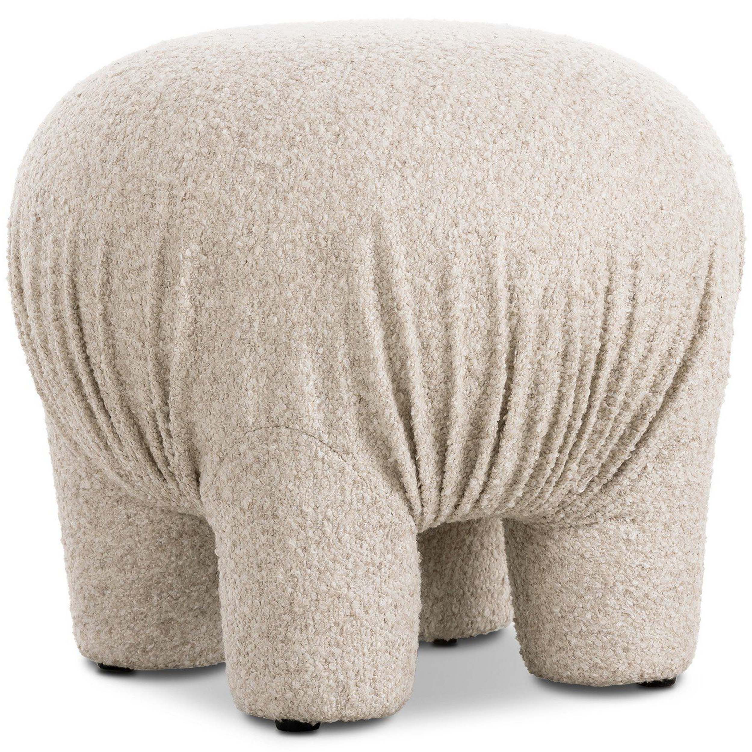 Kiko Ottoman, Somerton Ash by Four Hands