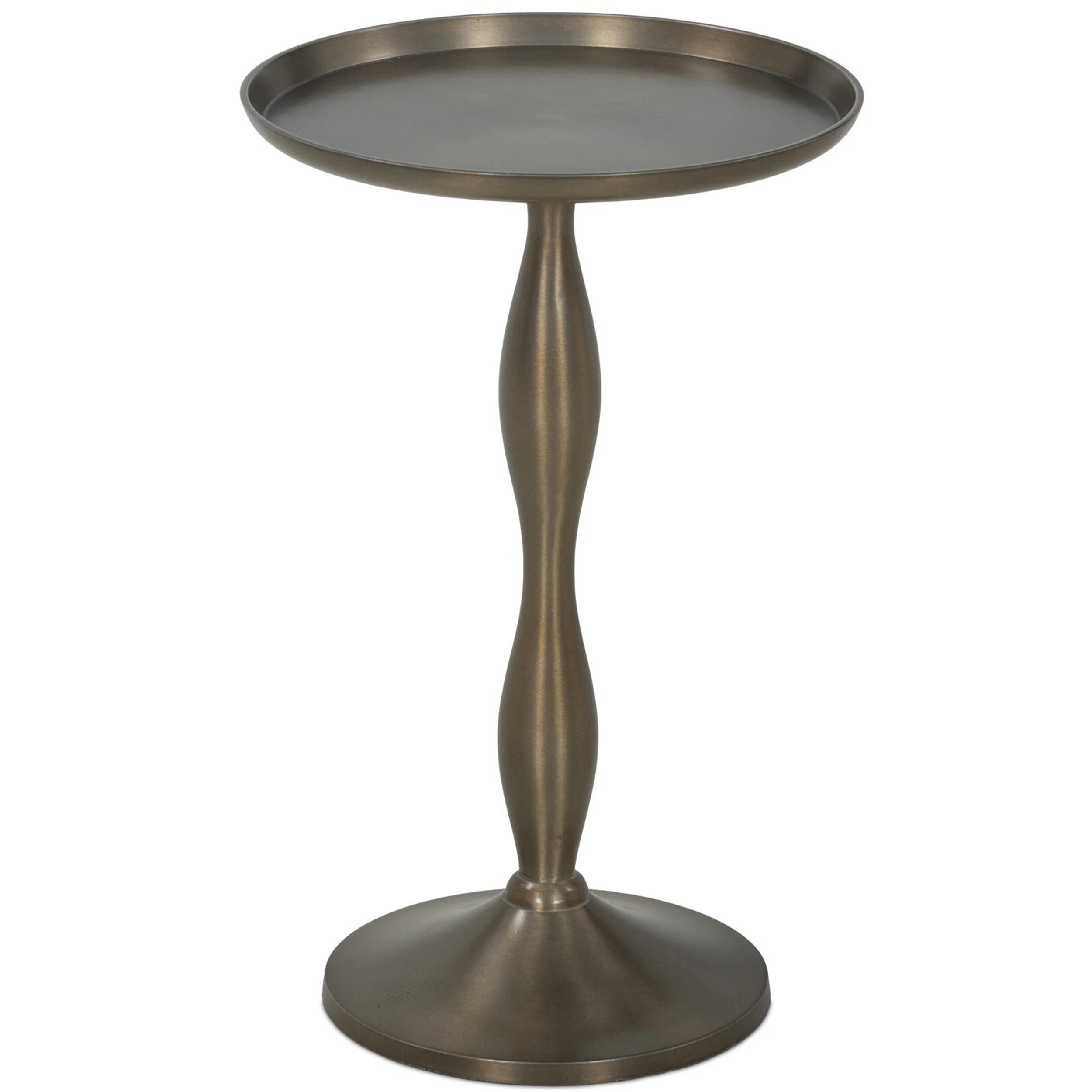 Arden End Table, Dark Aluminum by Four Hands
