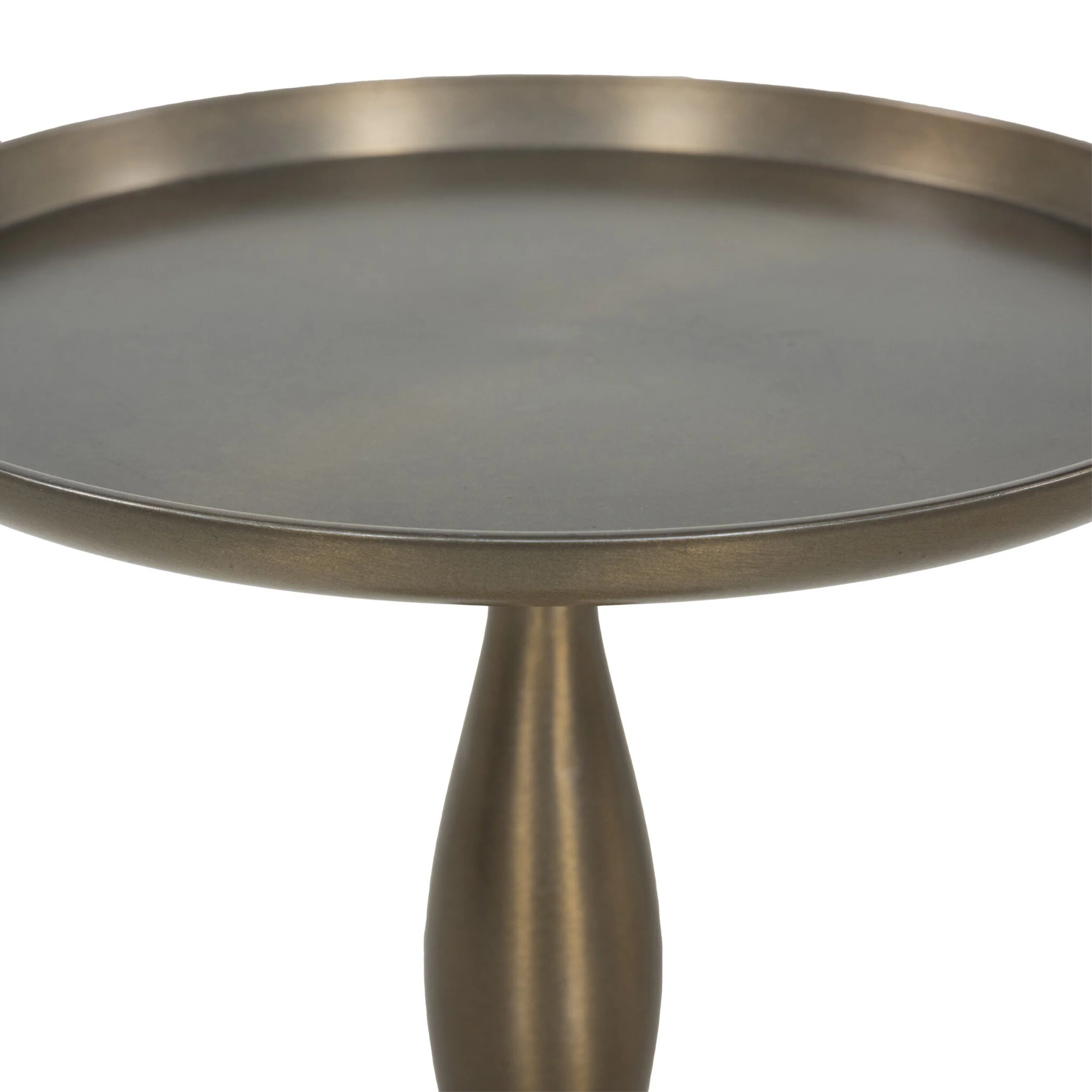 Arden End Table, Dark Aluminum by Four Hands - Image 4